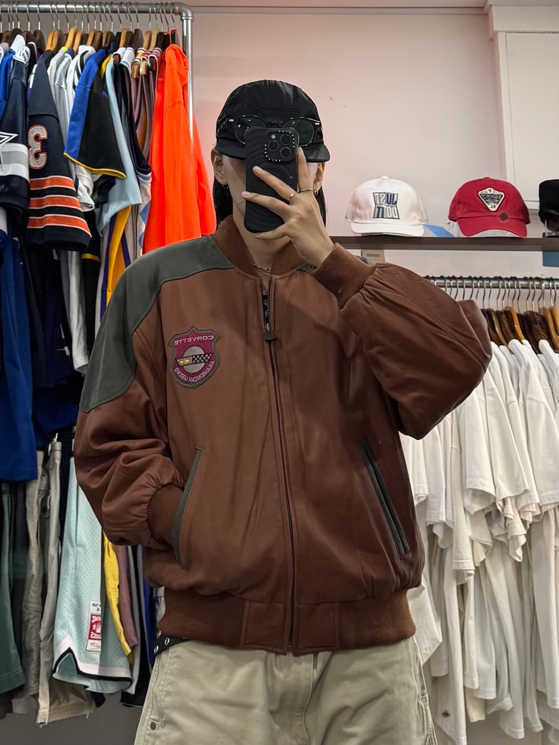Reed sportswear 쉐보레 레더자켓 상품이미지6