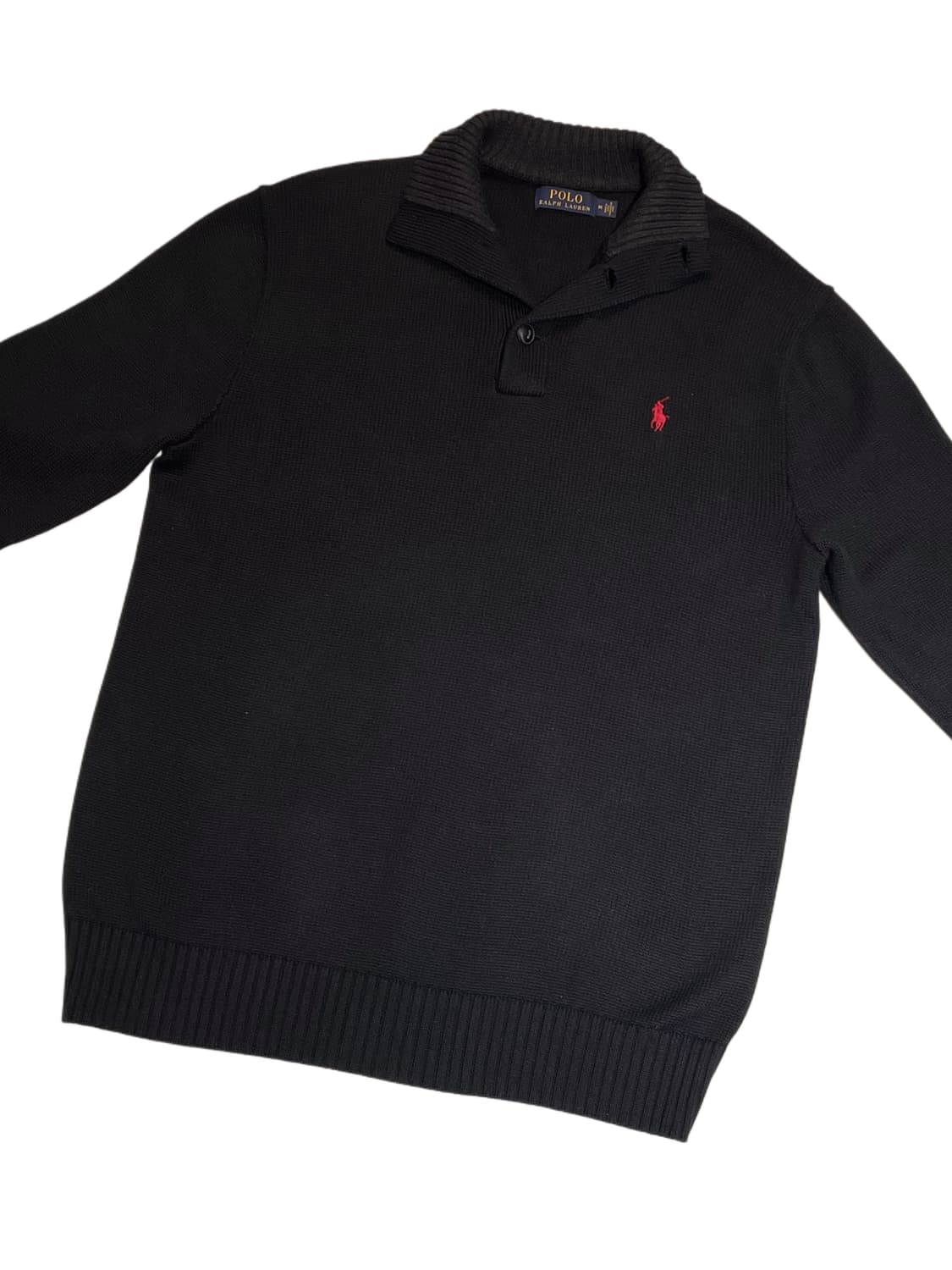 폴로 단추 니트 상품이미지3