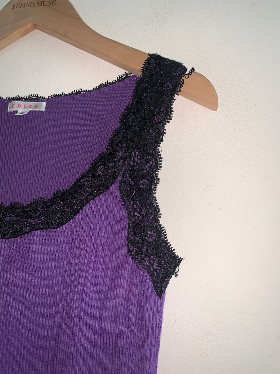 Lace neck sleeveless top 상품이미지4