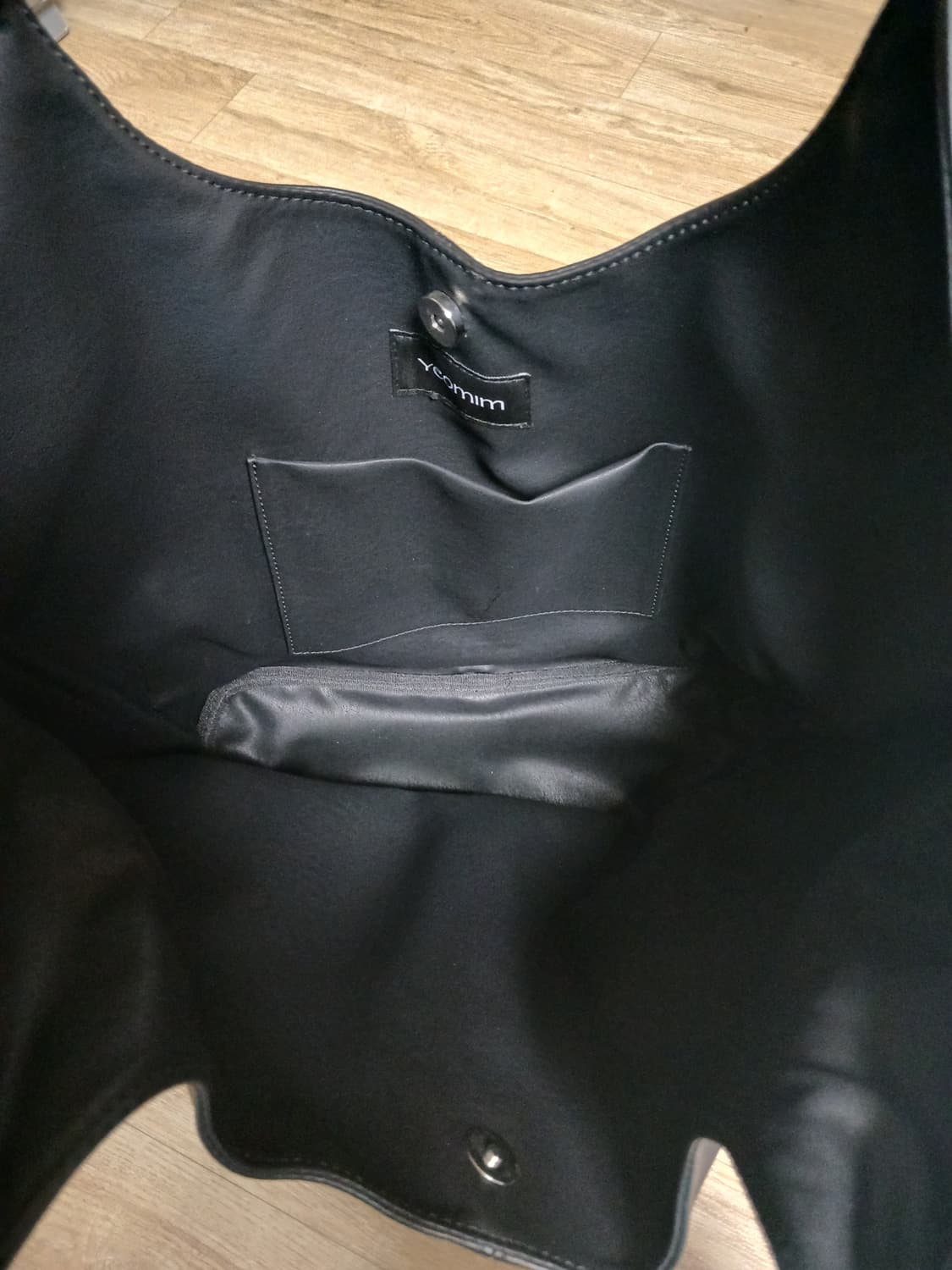 여밈 베이스 백 블랙 상품이미지2