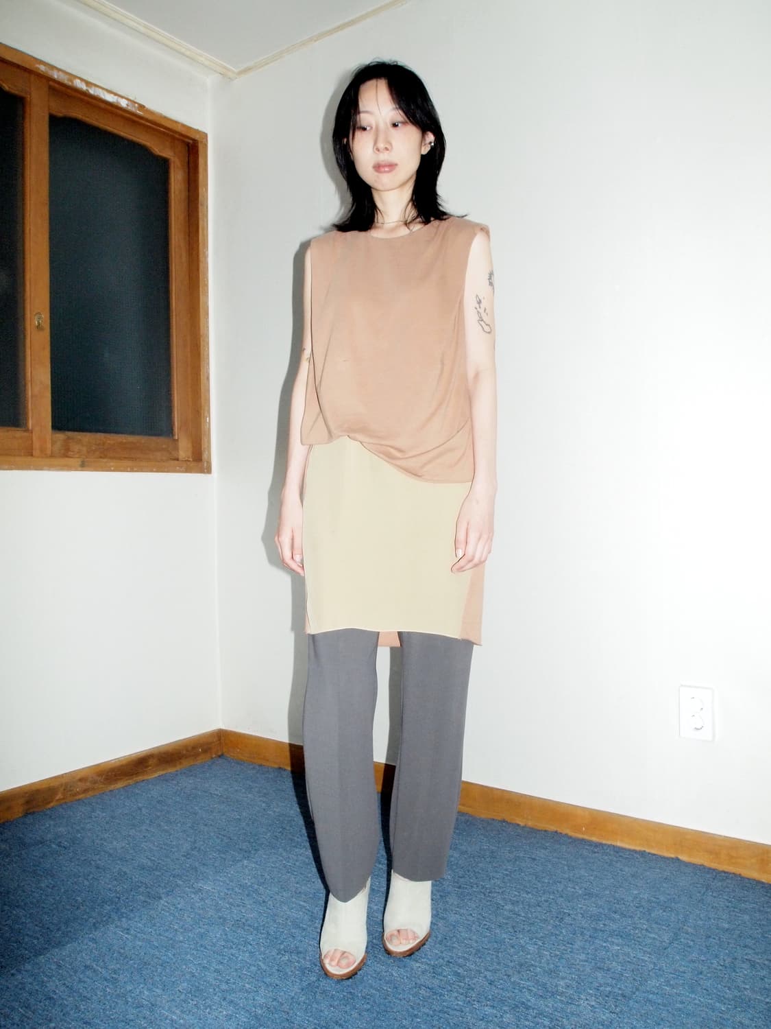 Cotton Silk Cotton Dress 상품이미지1