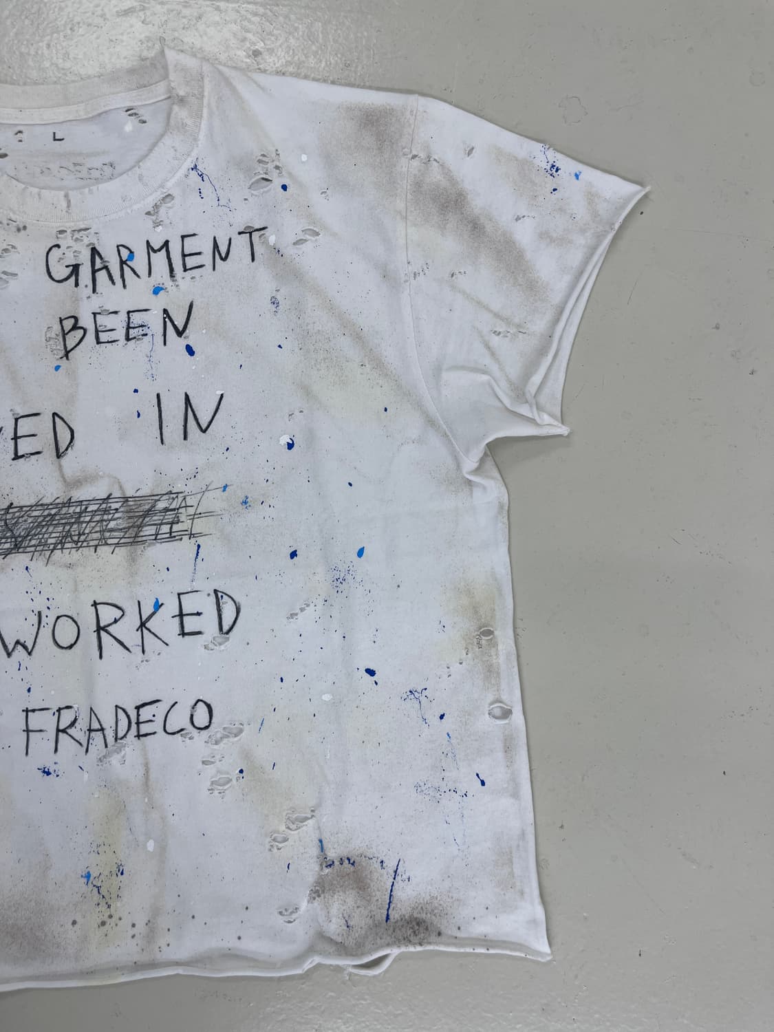 FRADECO REWORKED DISTRESSED T-SHIRT 상품이미지4