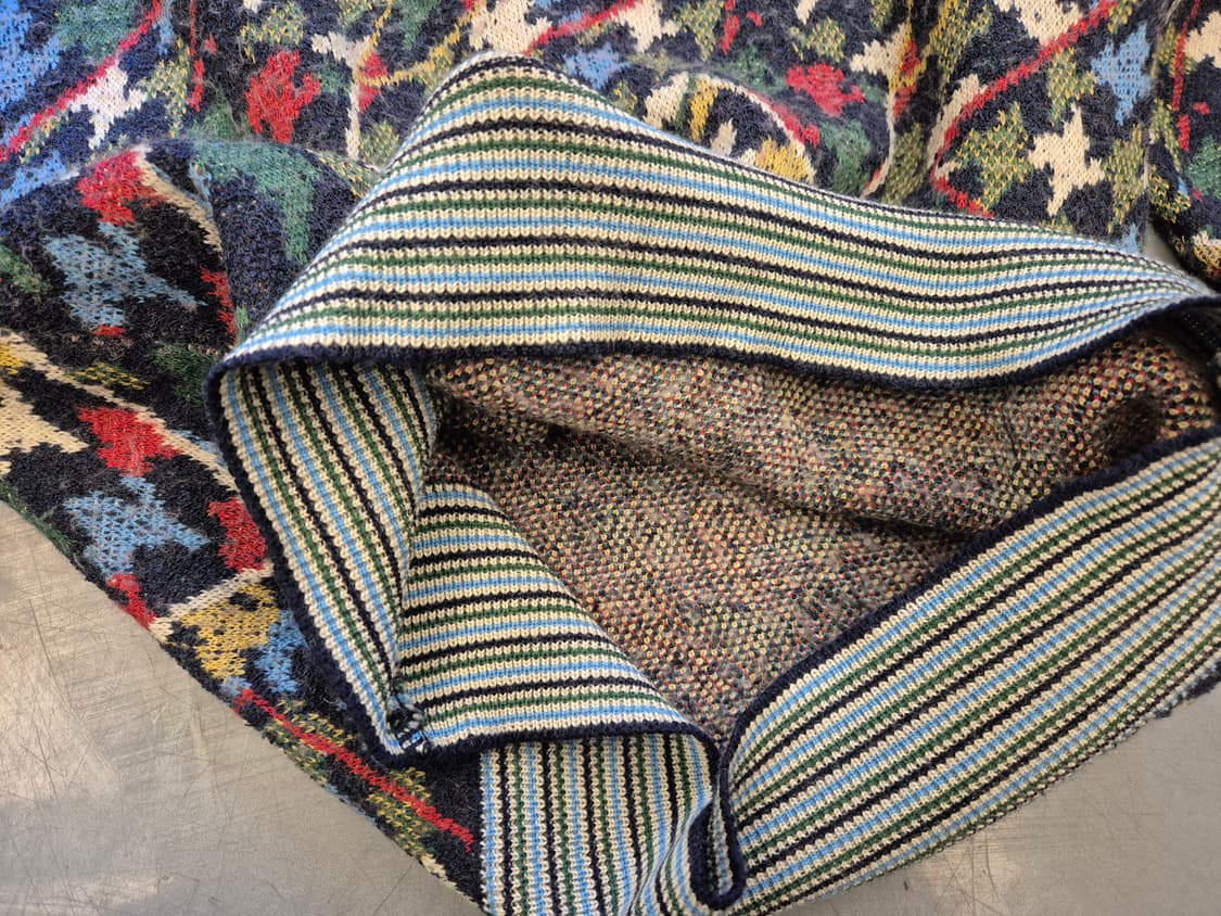 90s MISSONI 카라 니트 상품이미지5