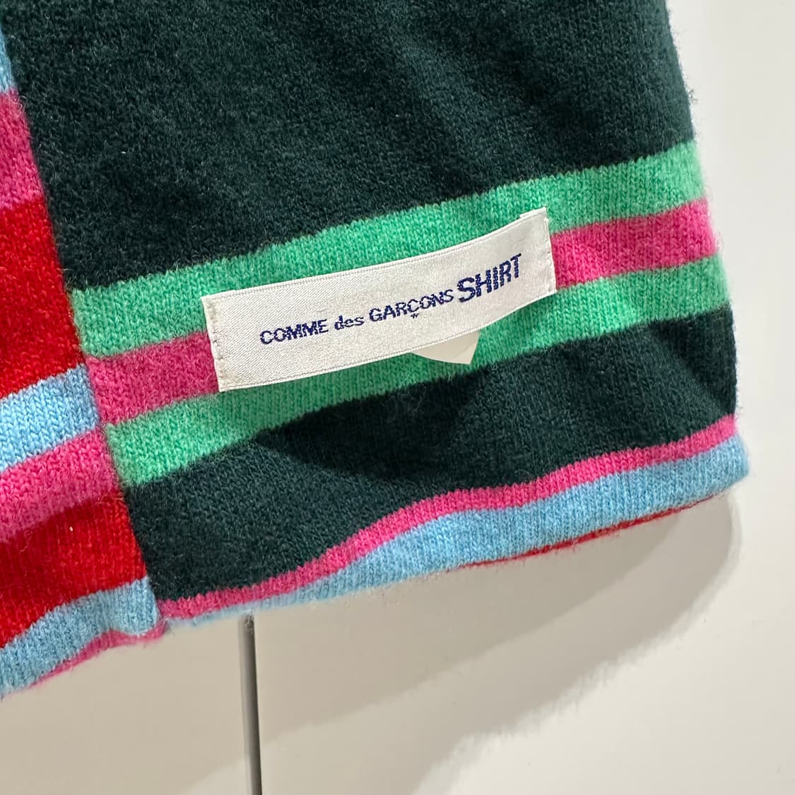 꼼데가르송 셔츠 멀티 스트라이프 머플러 상품이미지6