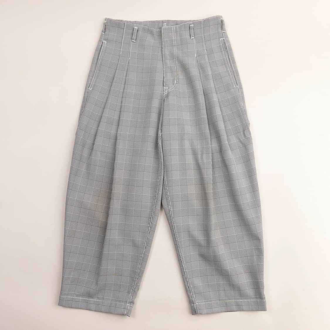 꼼데가르송 2011 투턱 체크 팬츠 XS 상품이미지1