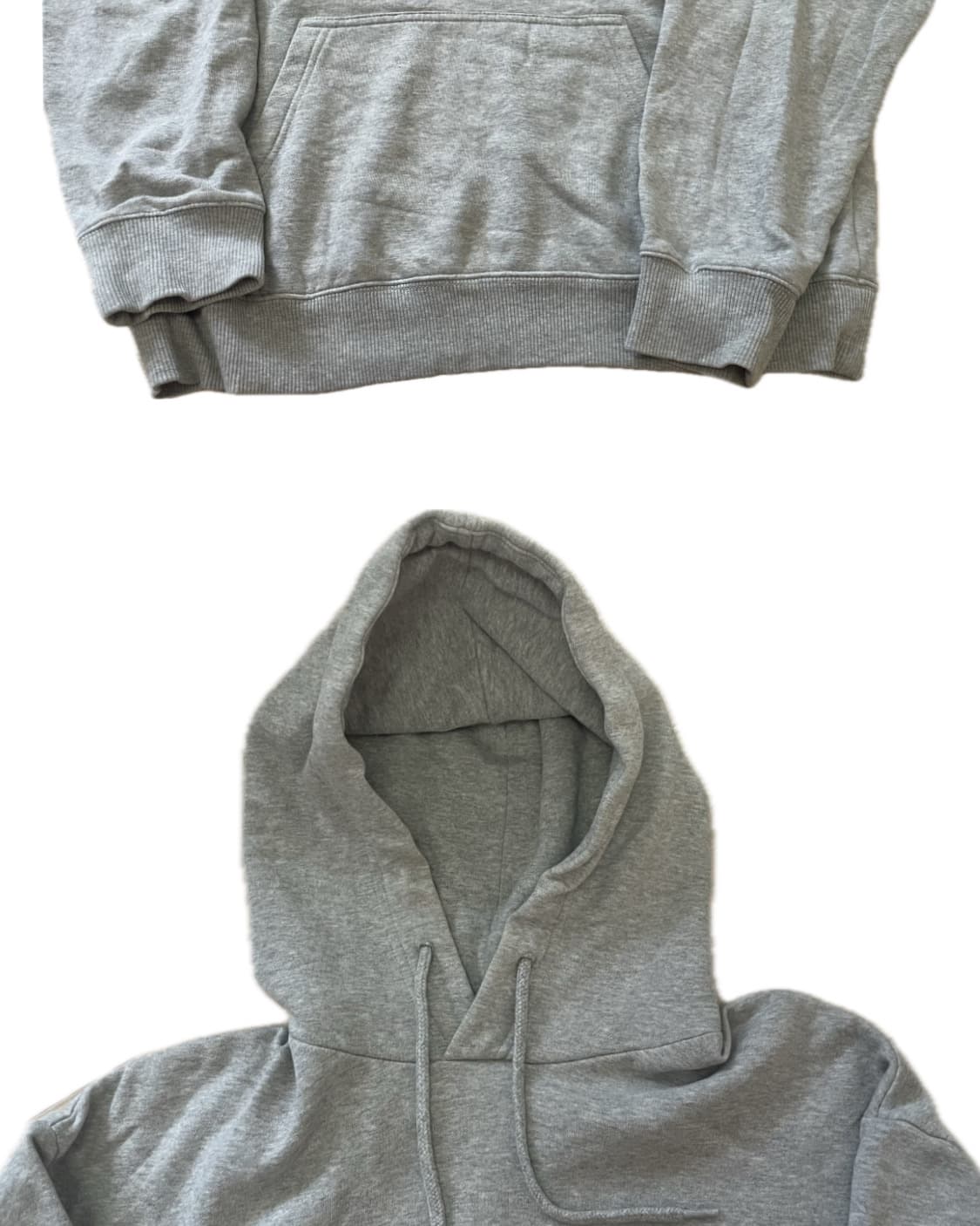 스파오 회색 후드티 상품이미지2