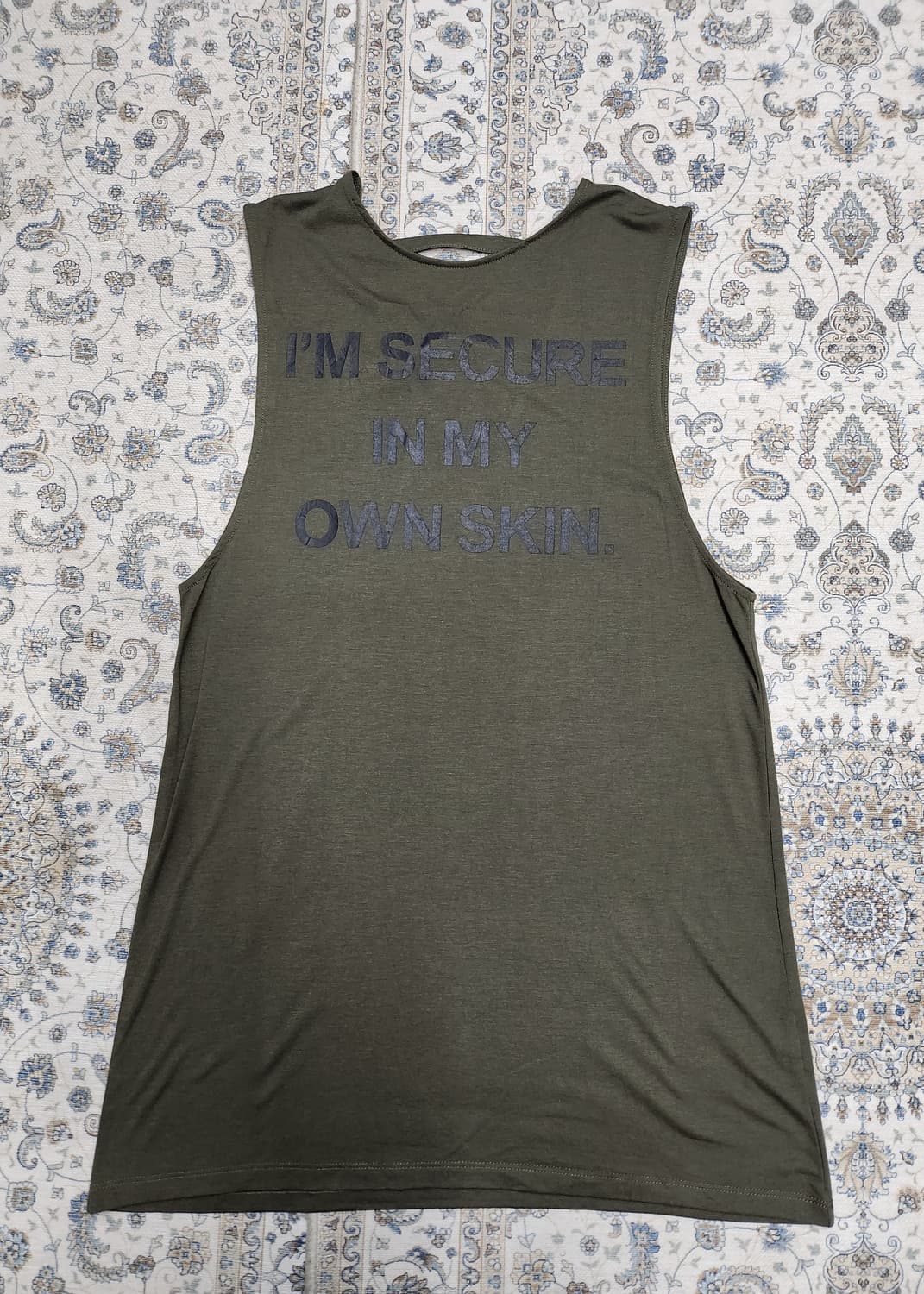 에고이스트 V넥 컷아웃 민소매 티셔츠 (44반-55) 상품이미지2