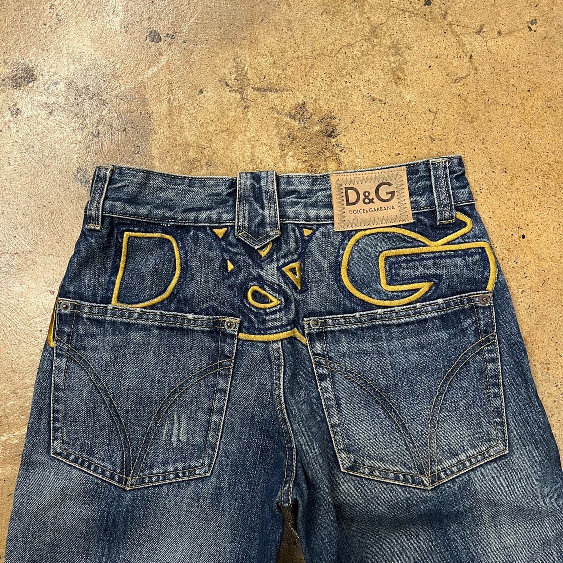 [정품/28] 돌체앤가바나 D&G 데님 청바지 b19 상품이미지7