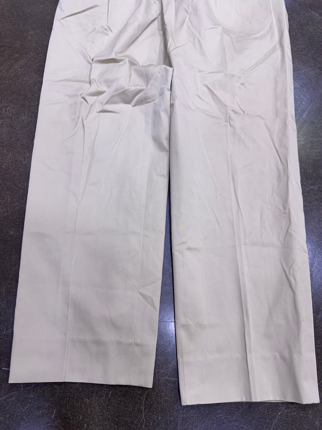 라코스테 클래식핏 투턱 치노팬츠 베이지 면바지 L 상품이미지5