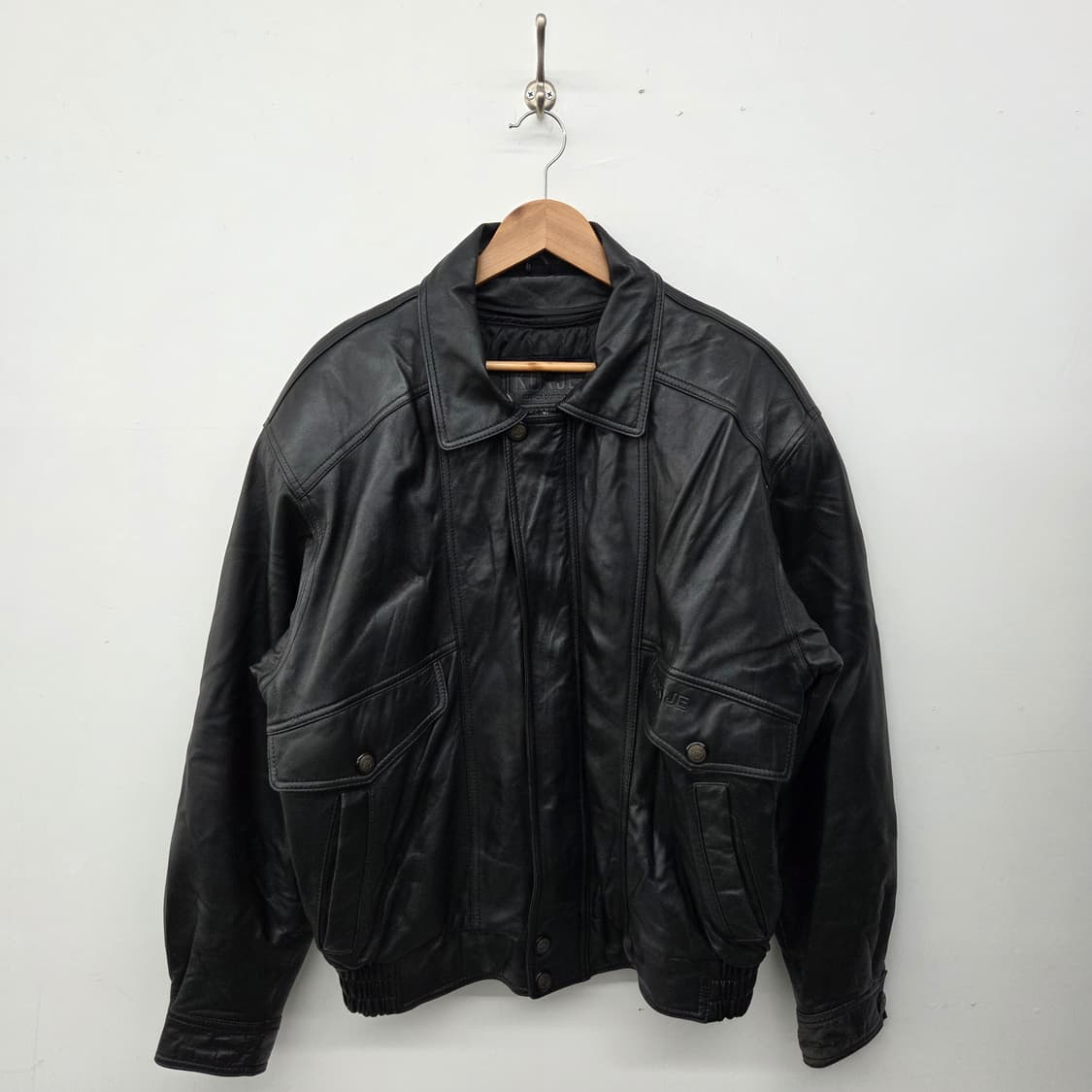 양가죽 봄버 자켓 스타일 남XL 상품이미지1