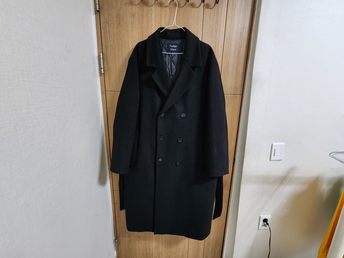 (L)라퍼지스토어 울 롱 코트 상품이미지1