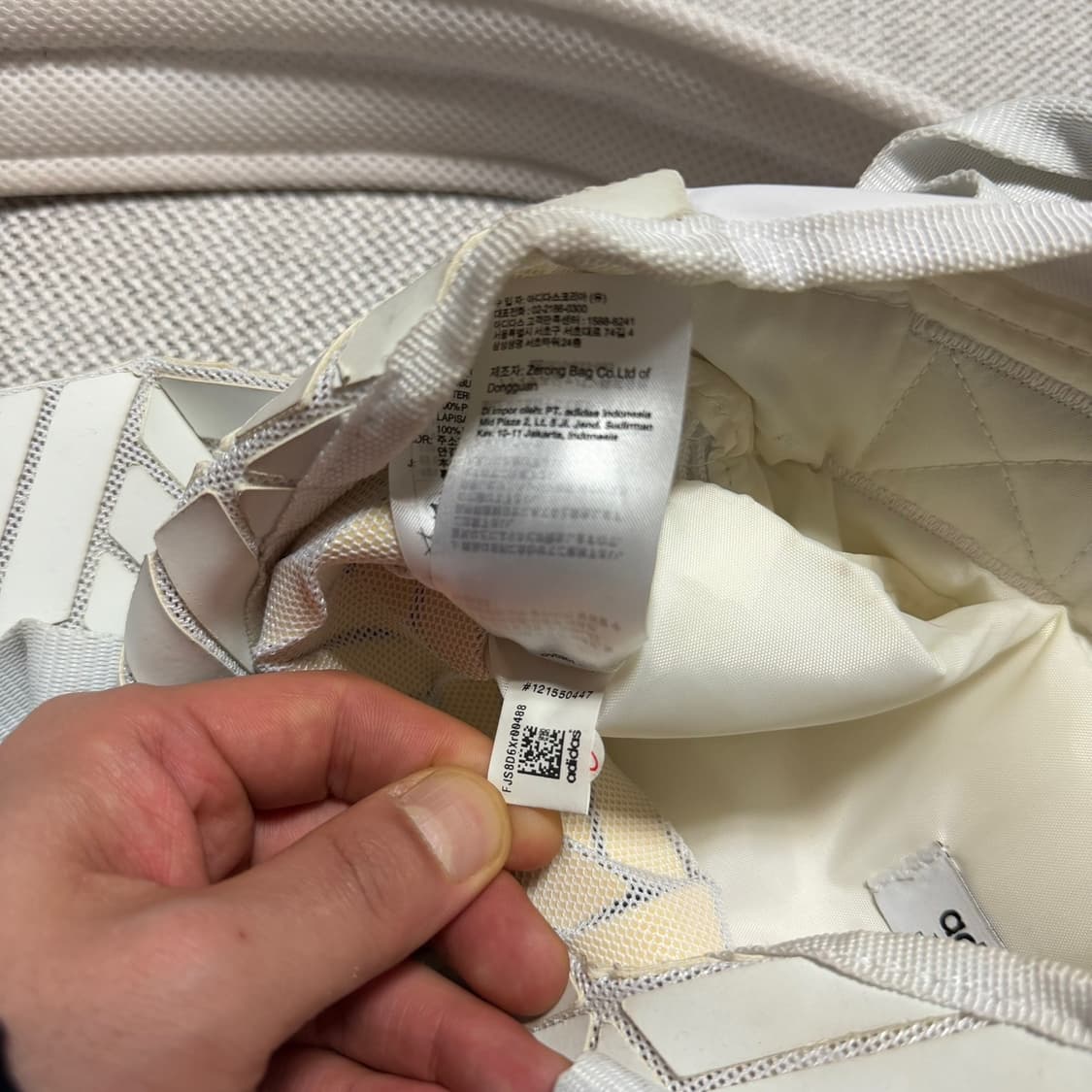 아디다스 3D 롤탑 백팩 상품이미지6