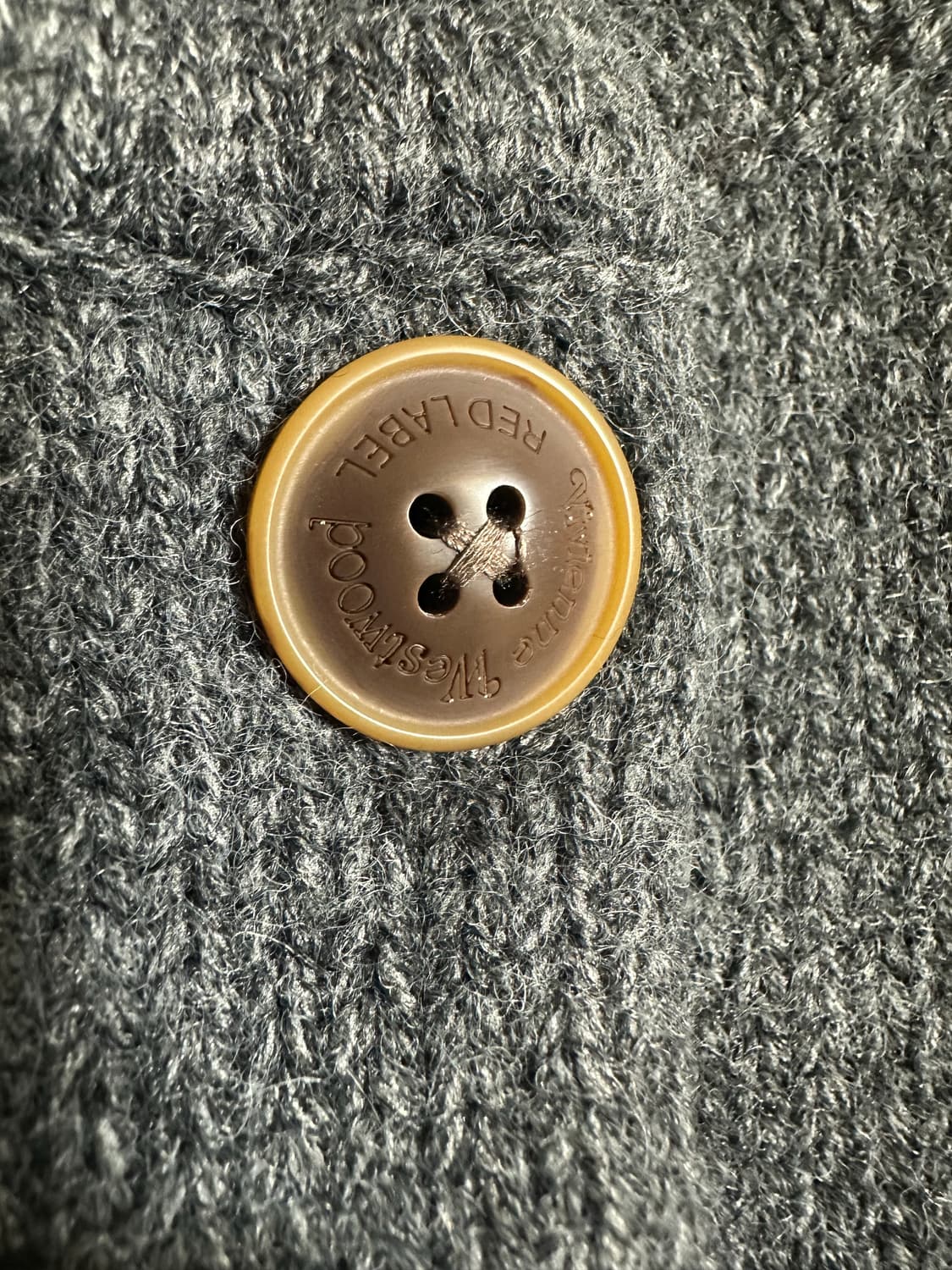 비비안웨스트우드일본판레드라벨 울 가디건&목도리세트남여공용 정품 상품이미지6