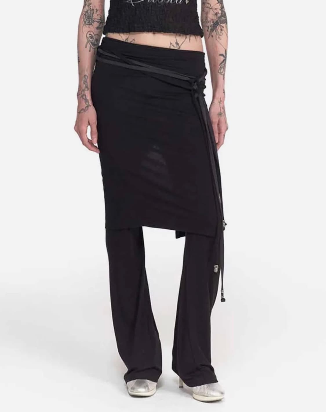 2000 아카이브스 레이어드 스커트 팬츠 상품이미지1