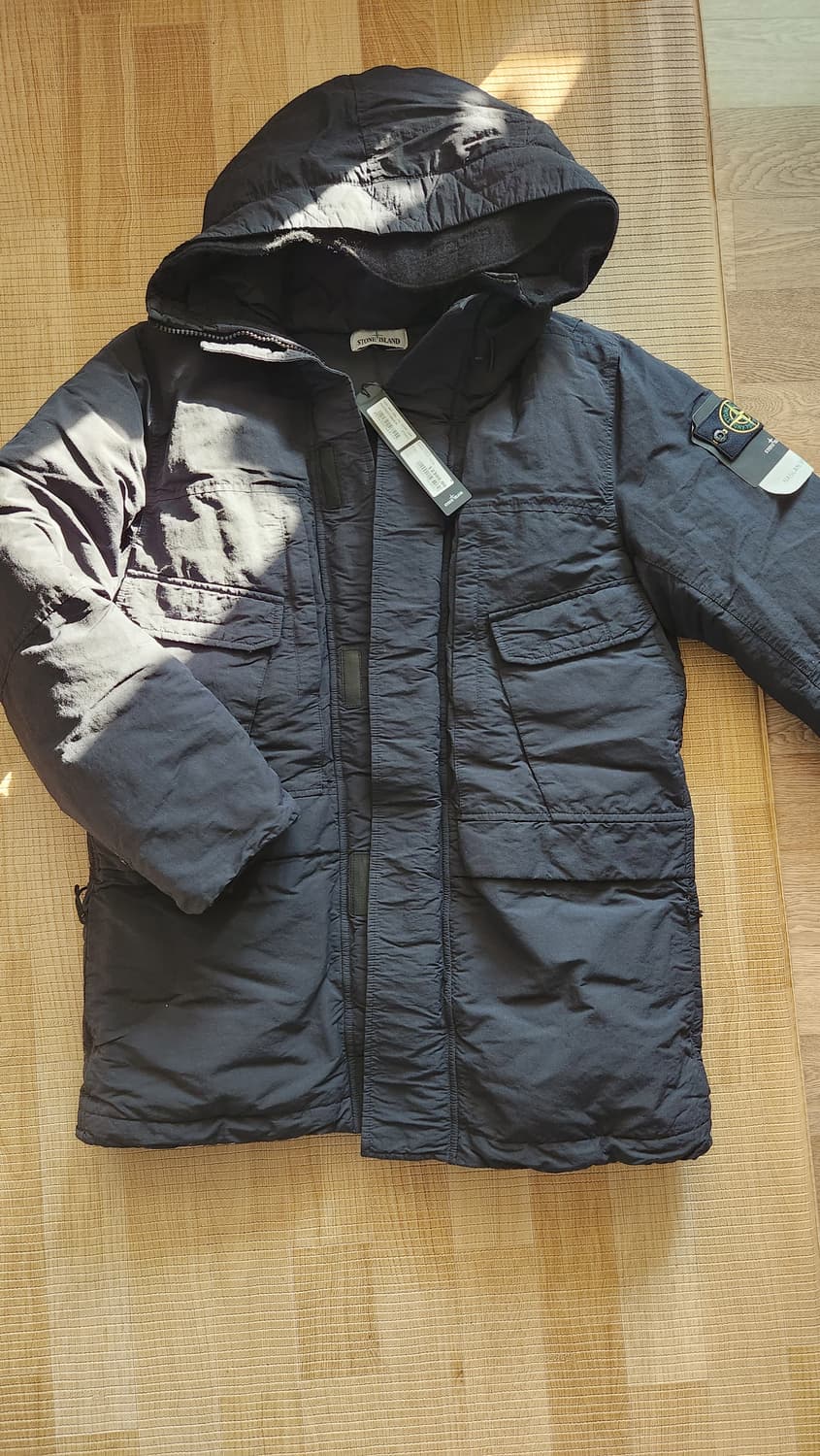 급처) 스톤아일랜드 21FW 나슬란 다운 TC 롱패딩 상품이미지1