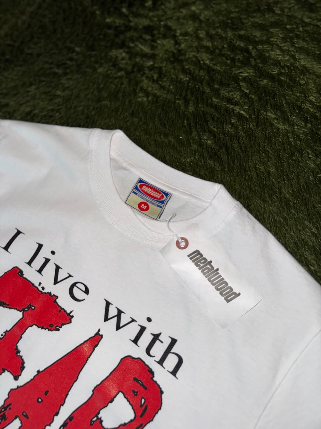 [M] METALWOOD STUDIO 메탈우드 FEAR 골프 티셔츠 상품이미지3