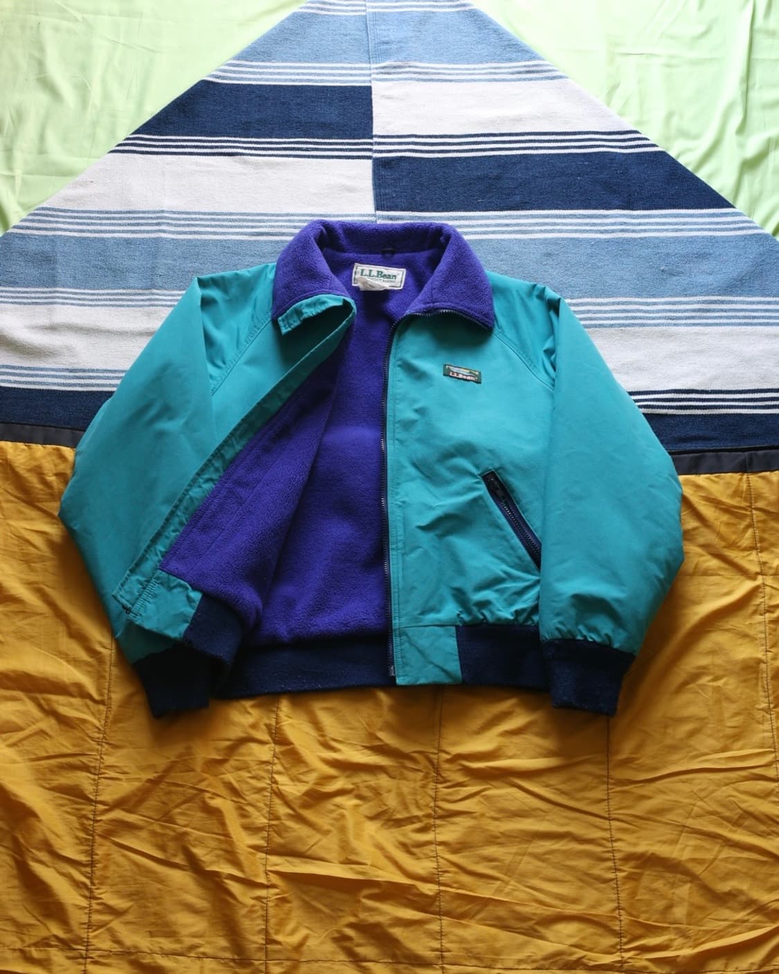 엘엘빈 80s 웜업 자켓 상품이미지6