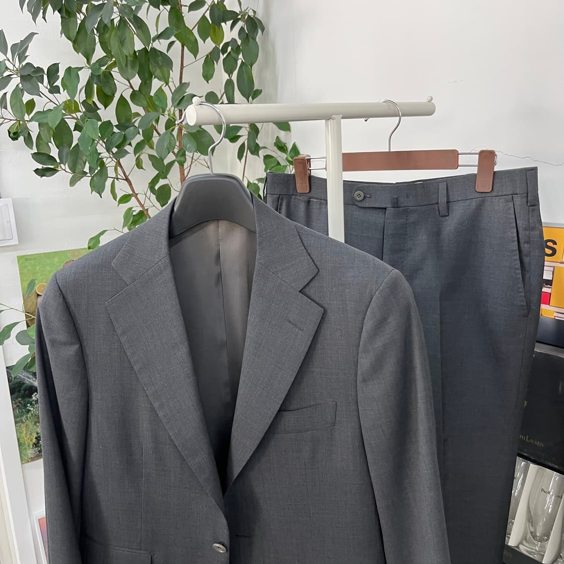 란스미어 수트 셋업 48R/84 상품이미지2