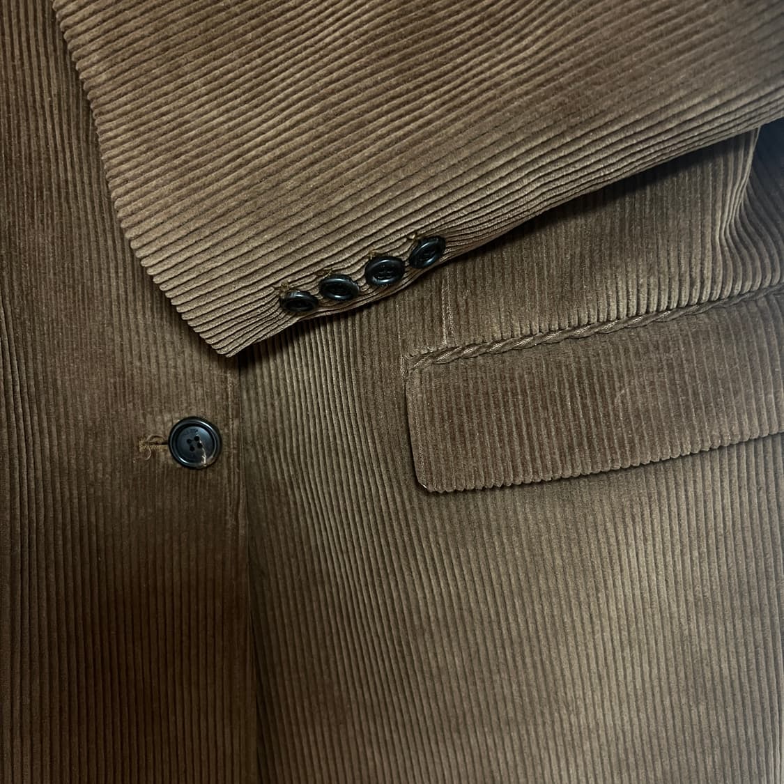 더라이 코듀로이 자켓 카멜 상품이미지4