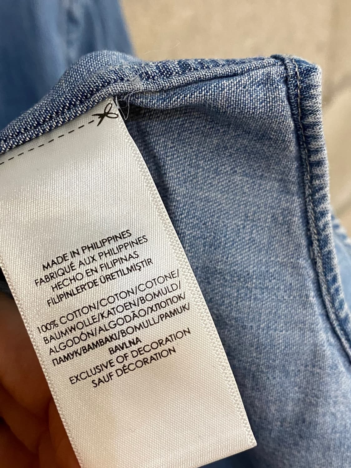 폴로 랄프로렌 데님 셔츠  상품이미지4