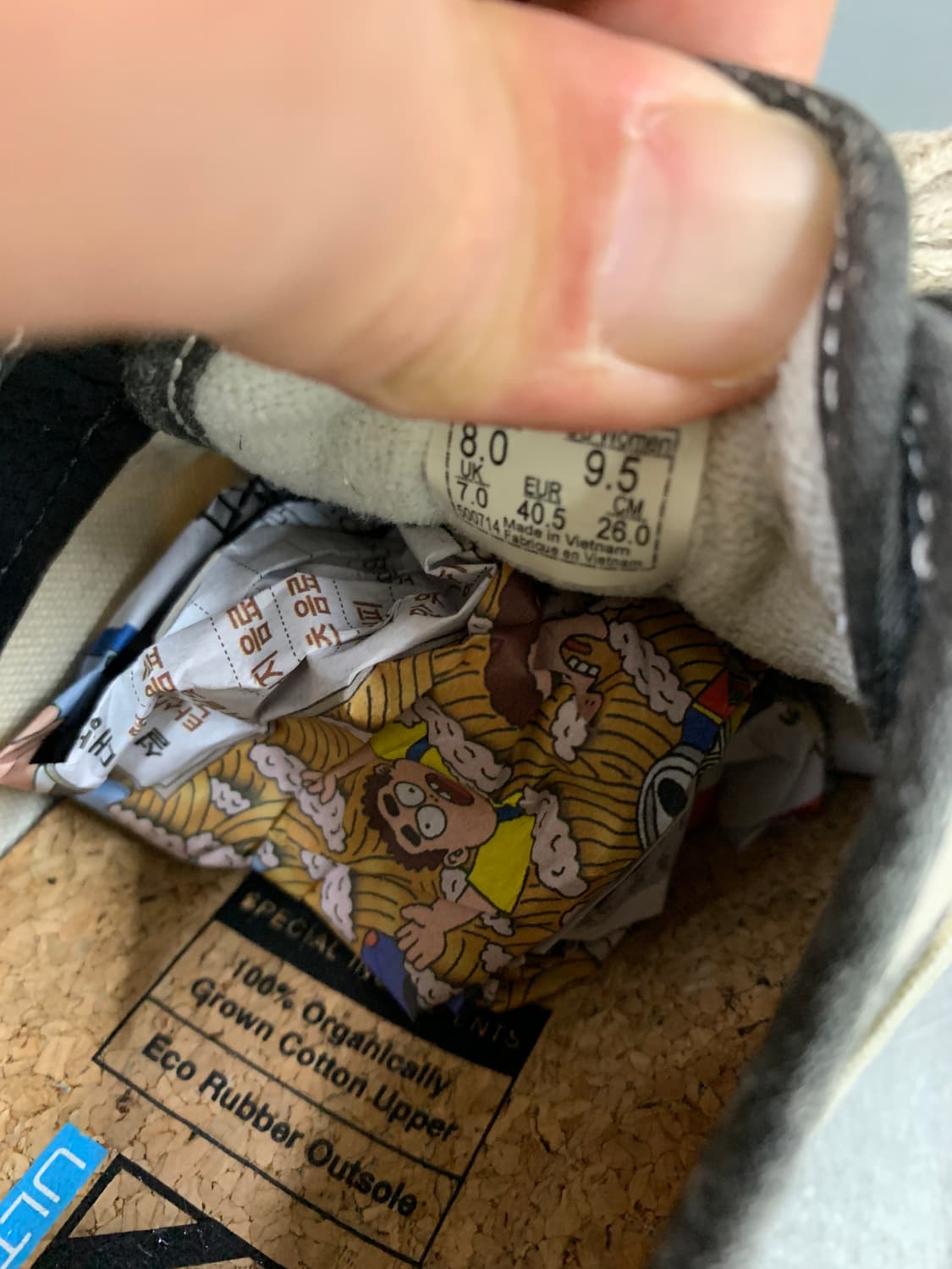 반스 스타일 36 데콘 SF 블랙 체커보드 260 상품이미지8