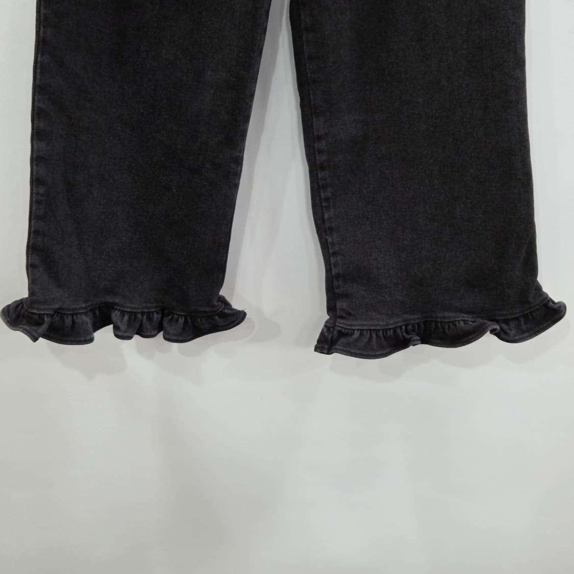 리미떼두두 여아 흑청 프릴 데님팬츠 3XL/9/10  상품이미지3