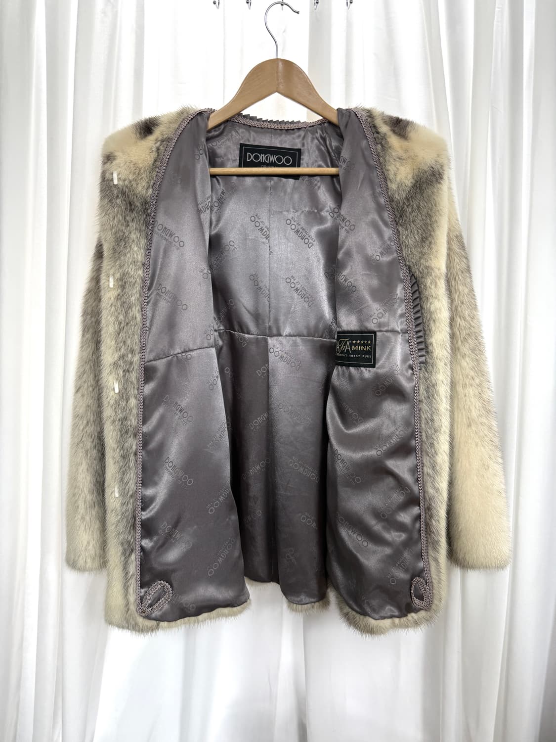 NAFA hooded mink coat 상품이미지5