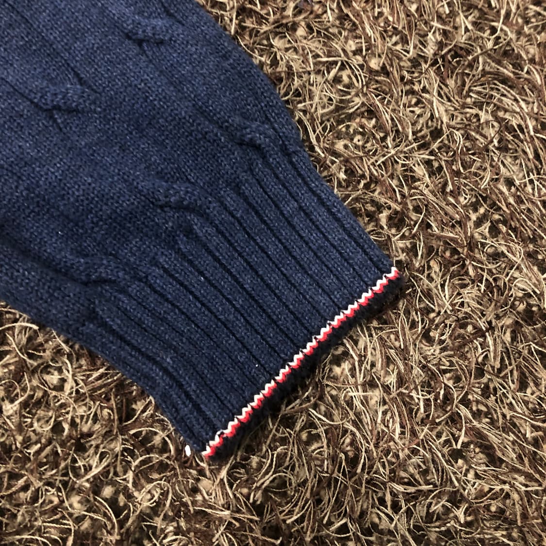 L 타미힐피거 꽈배기 케이블 니트 상품이미지3