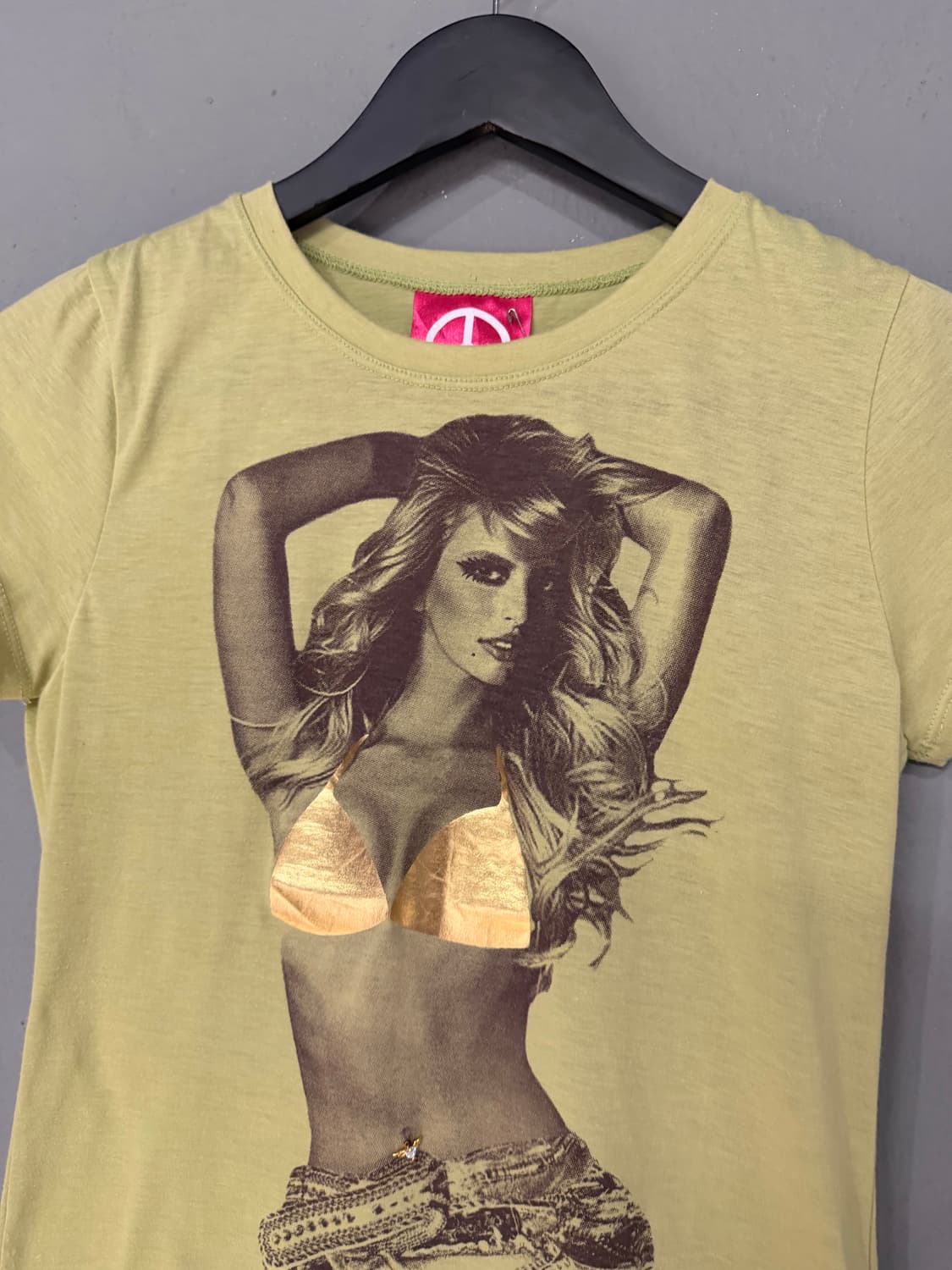 Y2k Hot girl printing detail top 상품이미지6