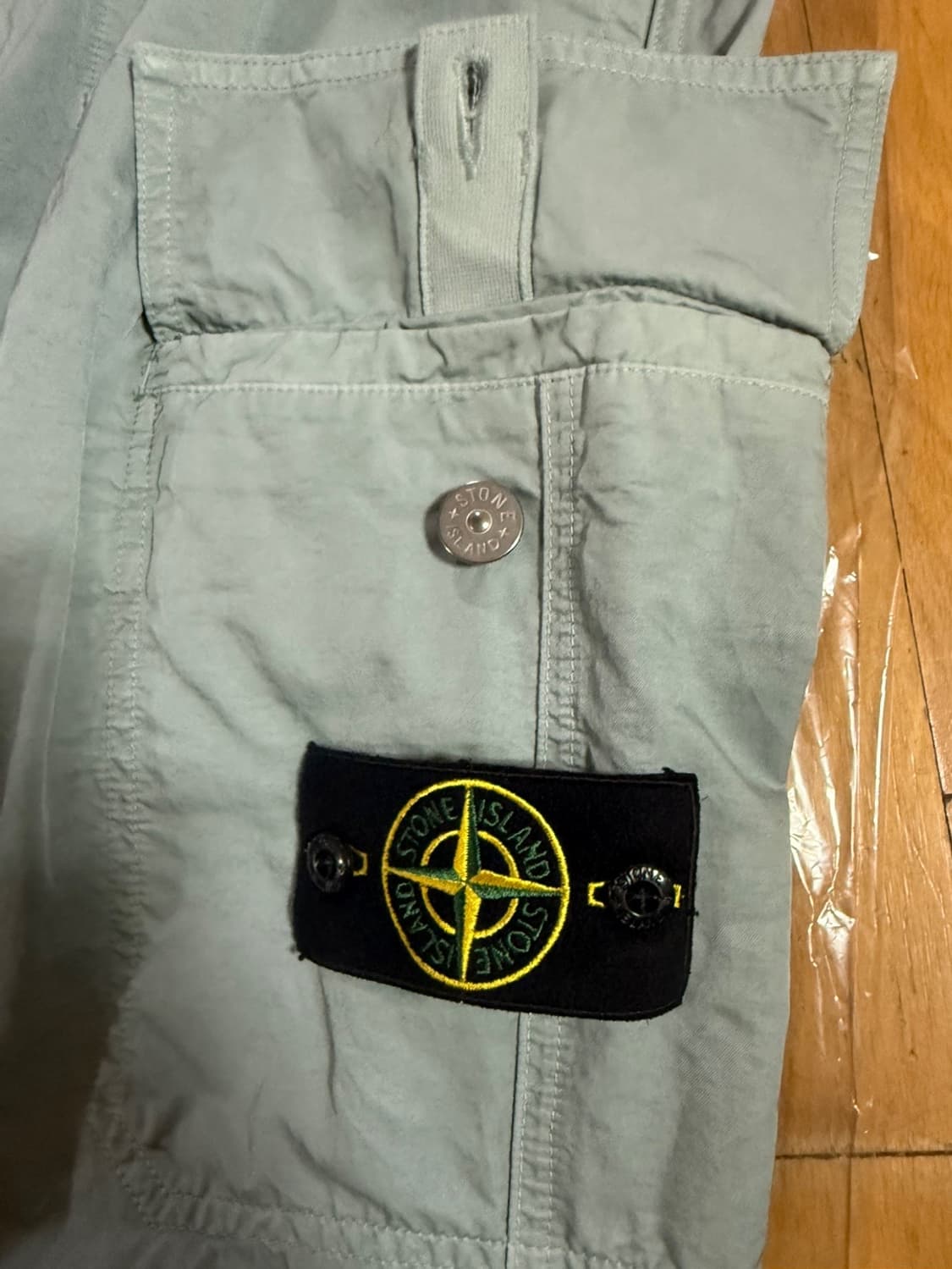 스톤아일랜드 CUPRO TWILL 카고 팬츠 상품이미지4