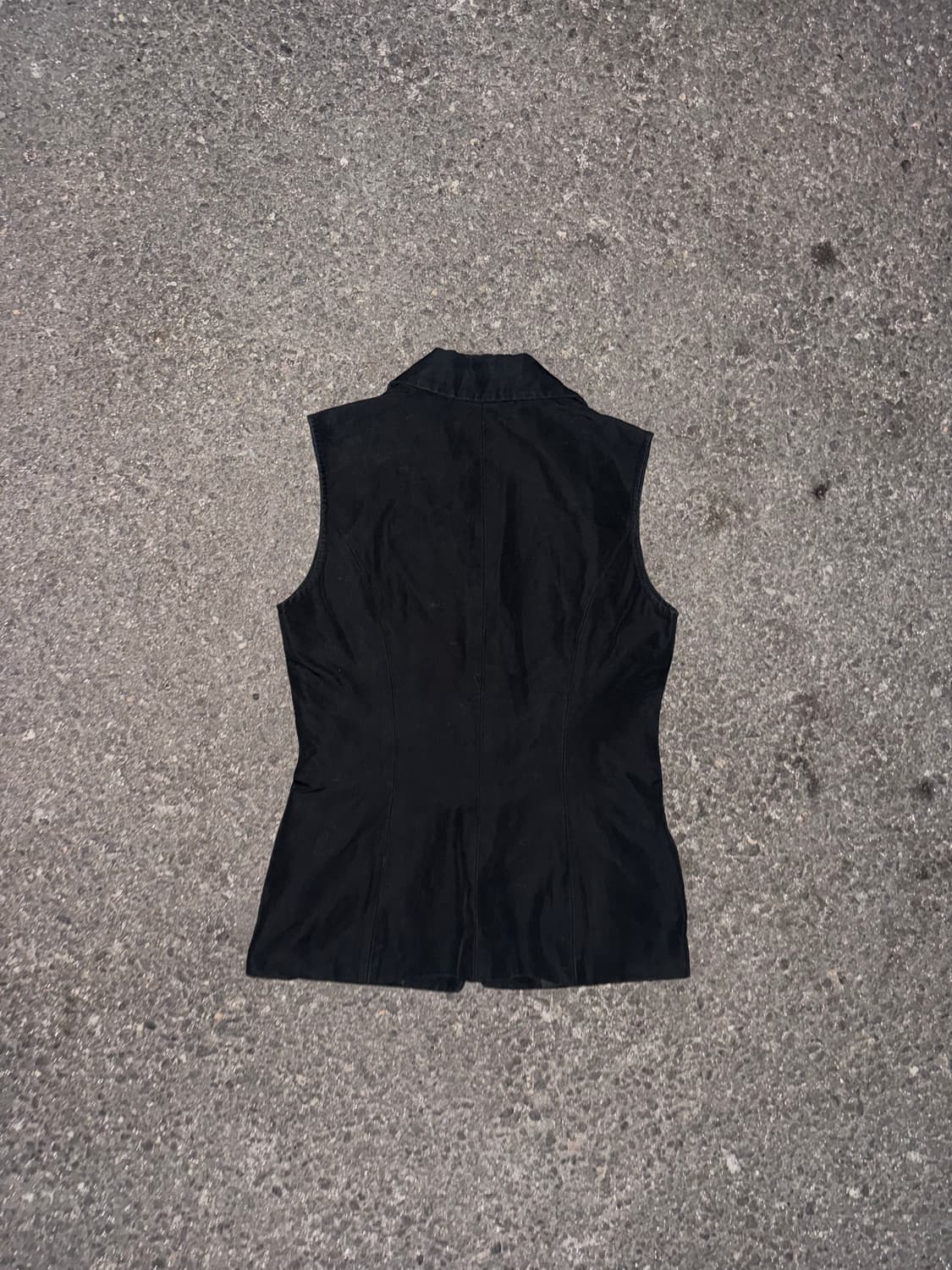 Christian Dior black cotton blazer vest 상품이미지2