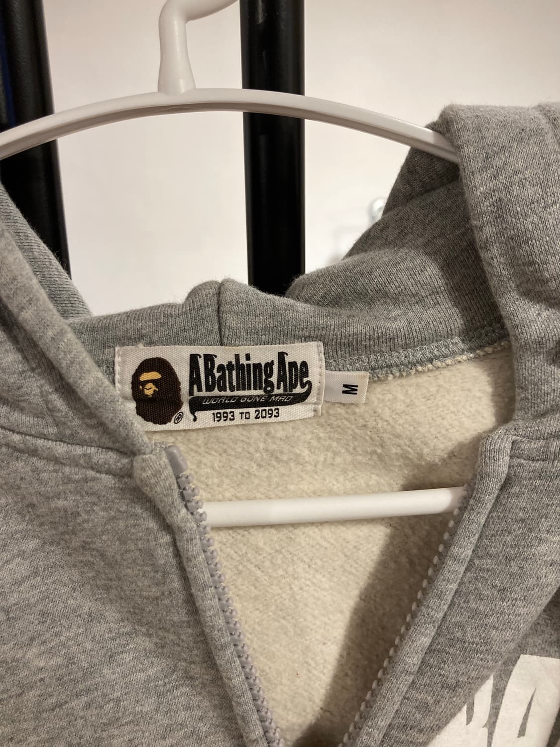 BAPE(베이프) 로고 후드 집업 / M 사이즈 상품이미지9