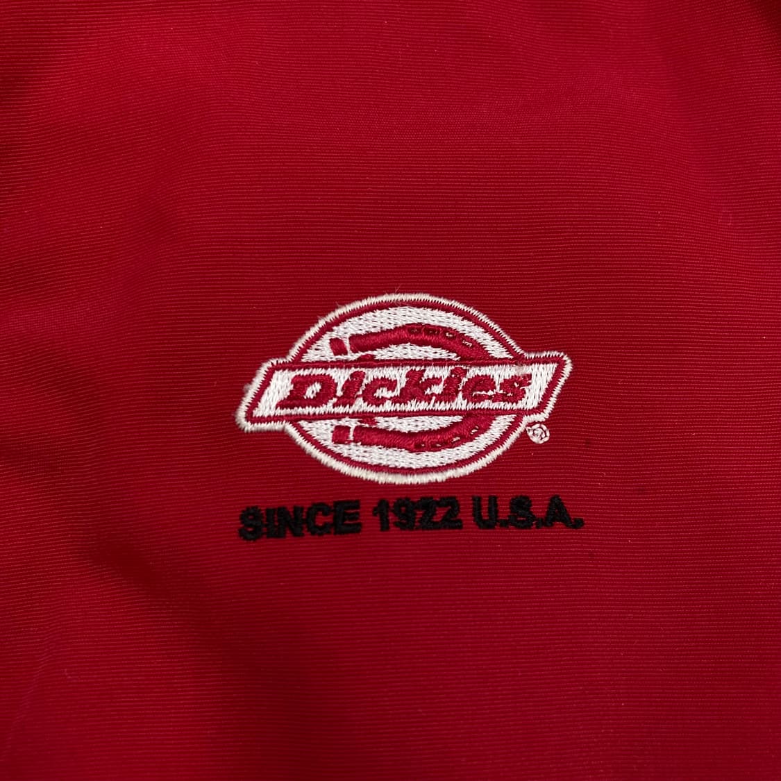 디키즈 스몰 로고 레드 바람막이 상품이미지2