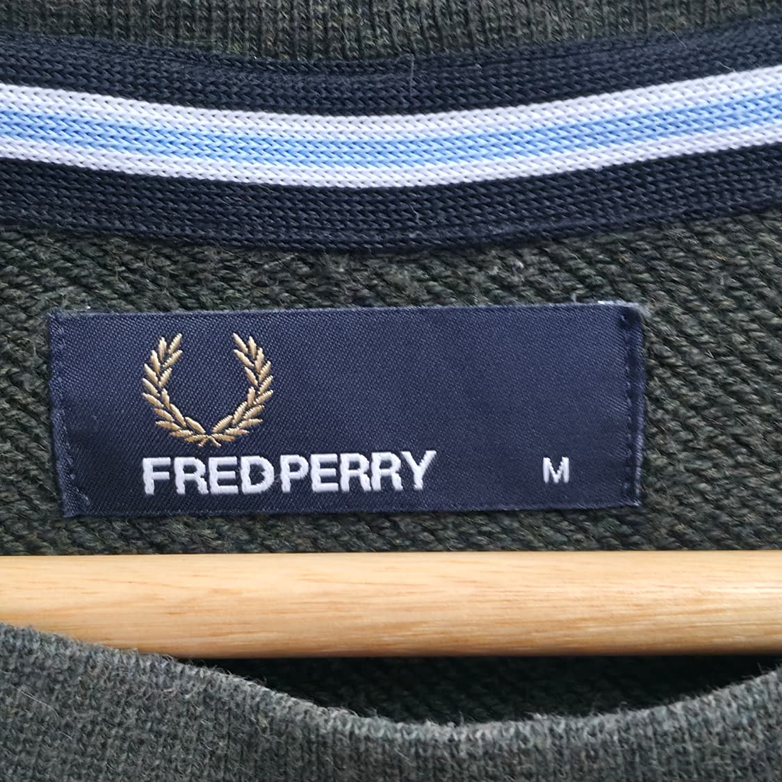 [M] 프레드페리 올리브 맨투맨 상품이미지5