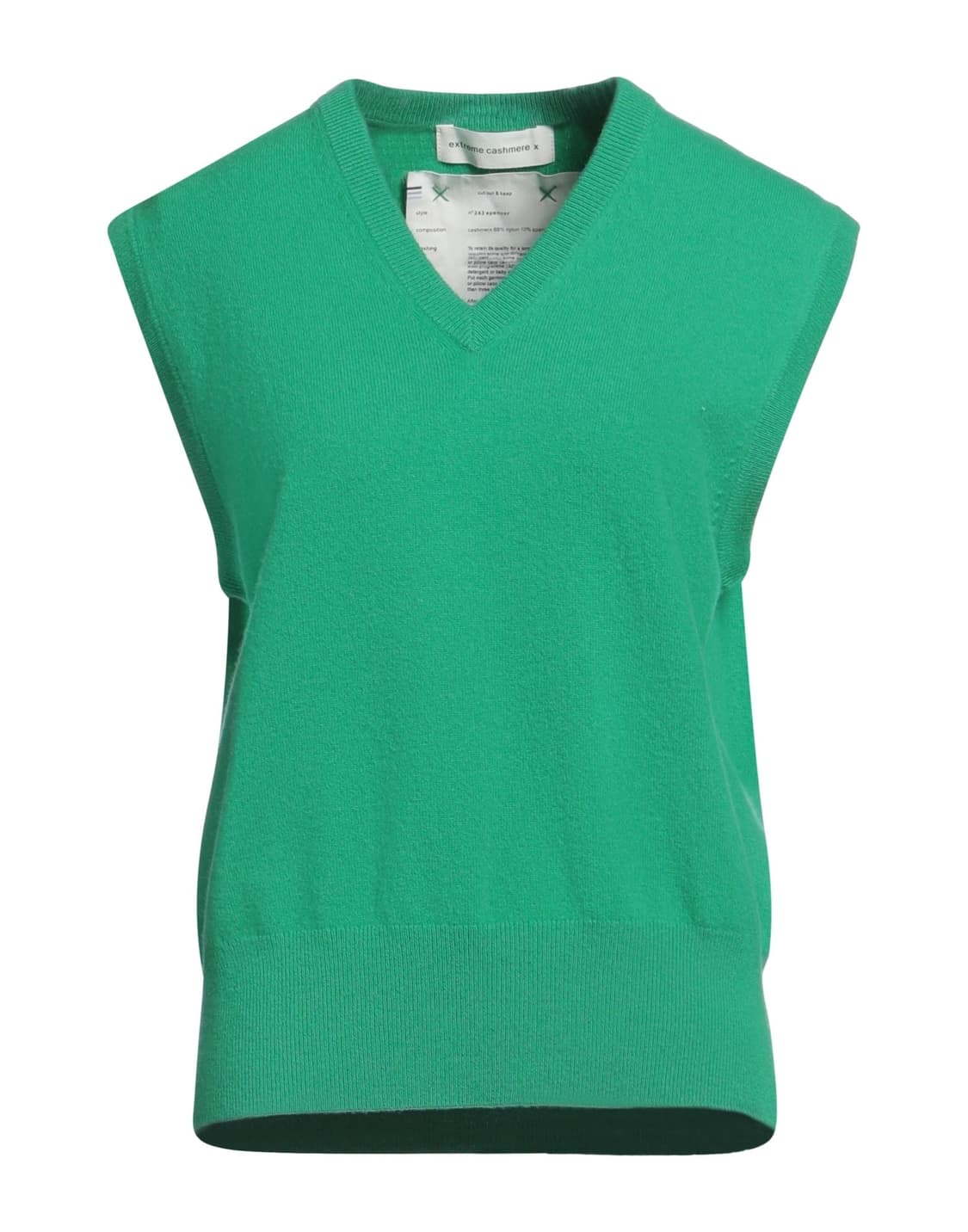 익스트림 캐시미어 n243 스펜서 베스트 그린 상품이미지1