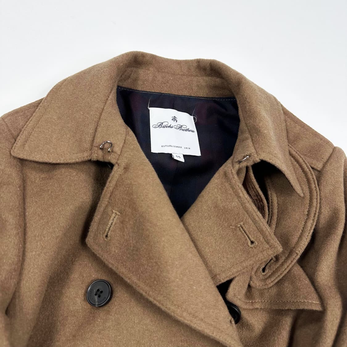 브룩스브라더스 클래식 여성 울 더블코트 여성S 상품이미지5