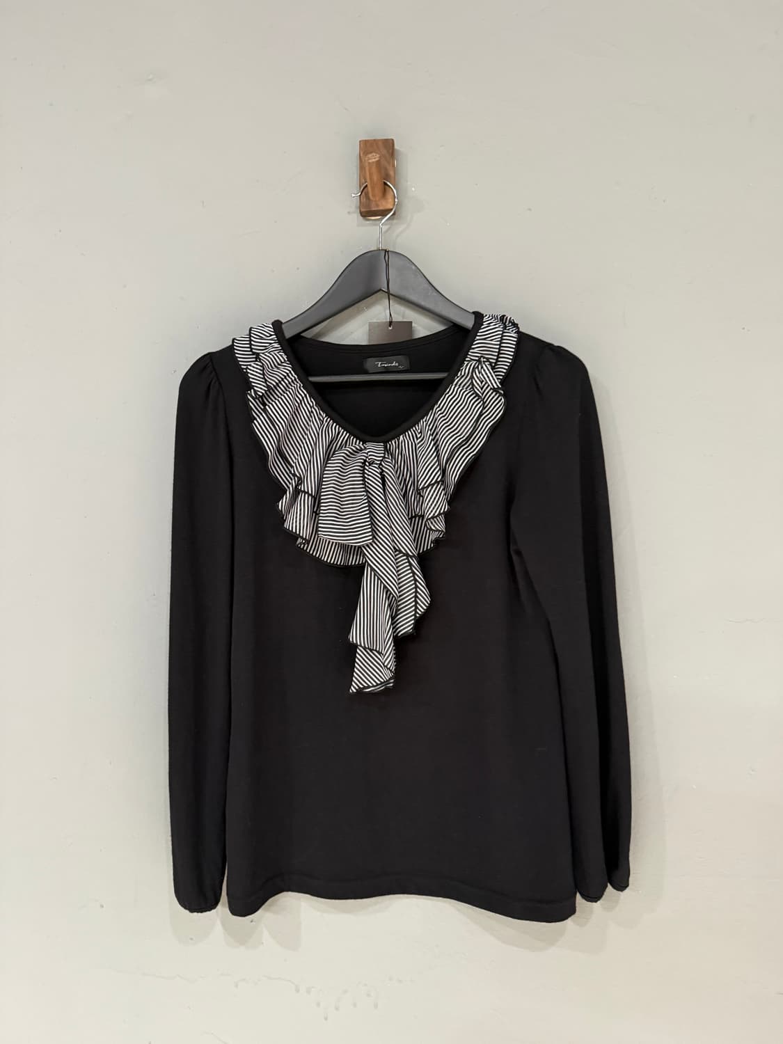stripe frill detail long sleeve 상품이미지4