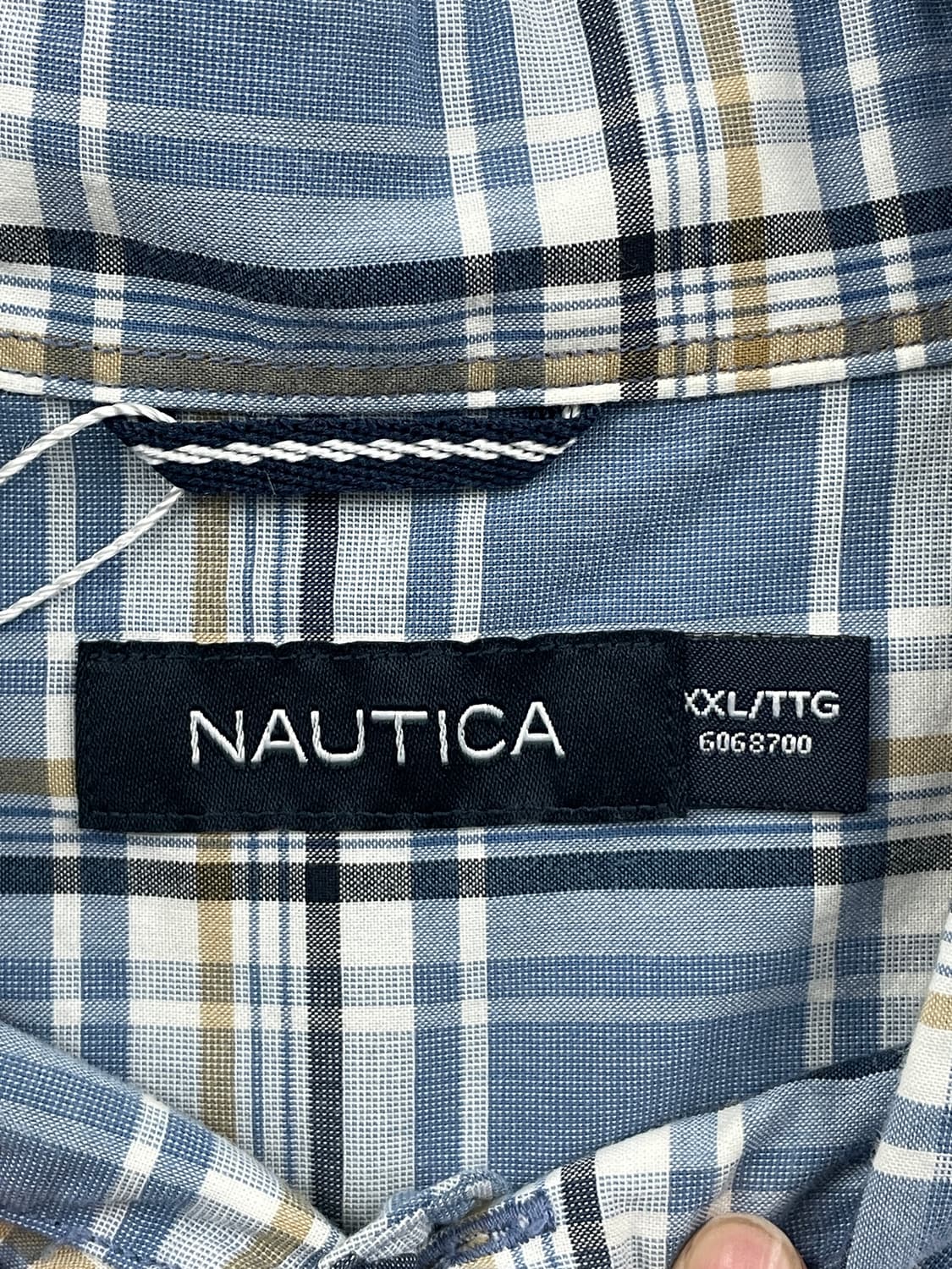 노티카 체크 반팔 셔츠 상품이미지9