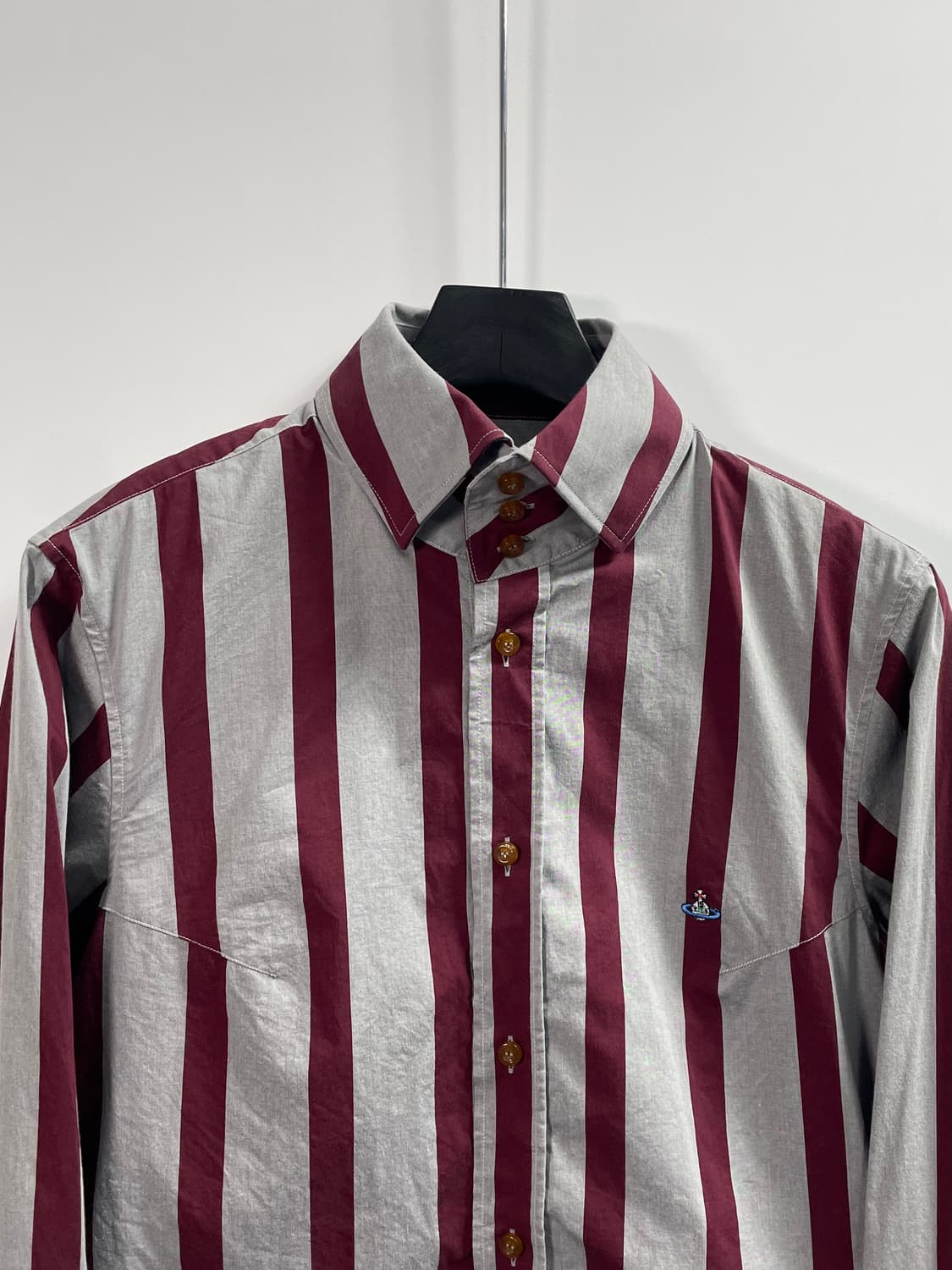 비비안웨스트우드 맨 스트라이프 셔츠 (on.140)   상품이미지2