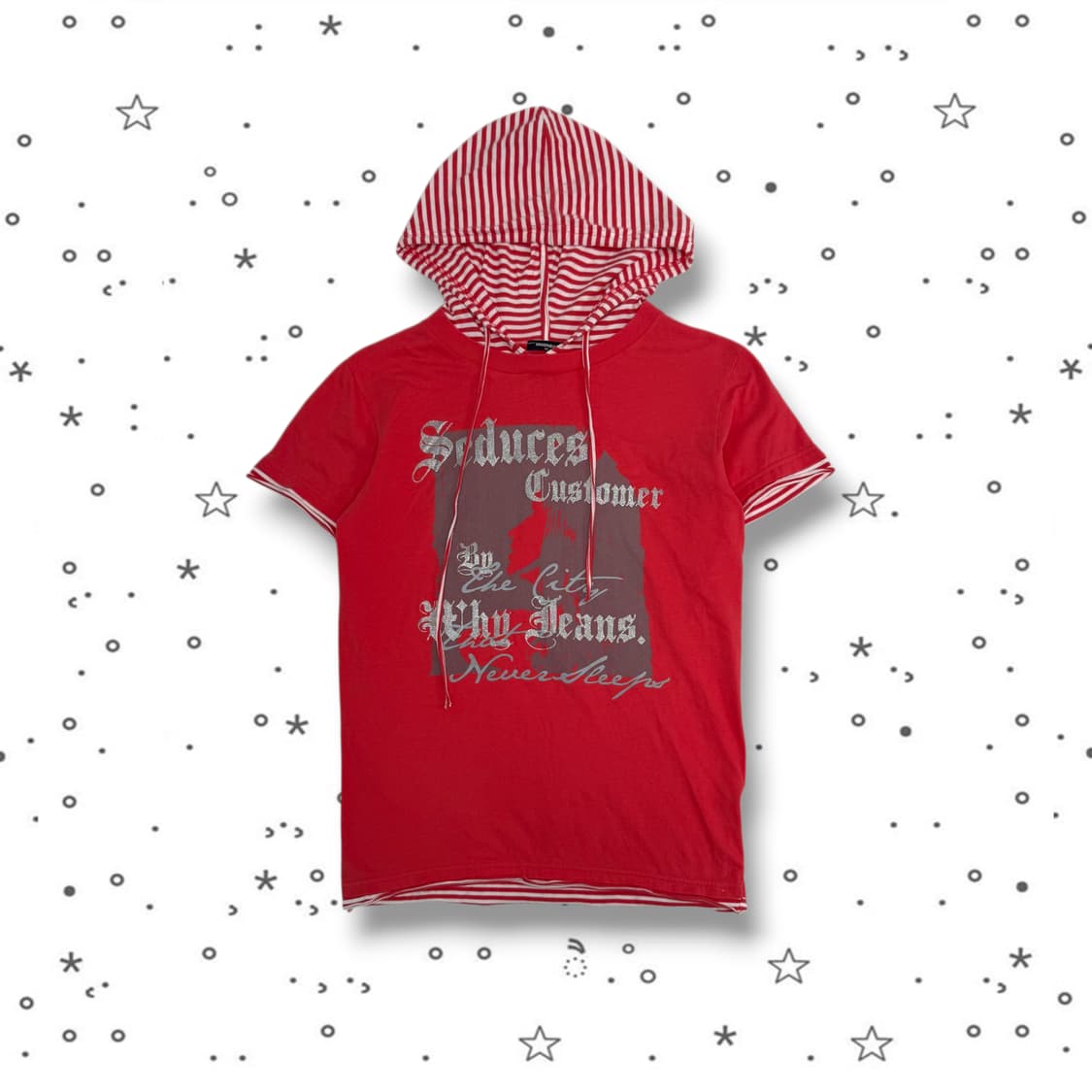 95 UNIONBAY 유니온베이 후드 반팔 티셔츠 상품이미지3