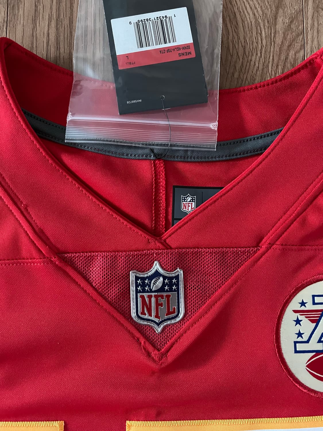 나이키 캔사스 시티 치프스 패트릭 마홈스 베이퍼 언터처블 리미티드 L 상품이미지3