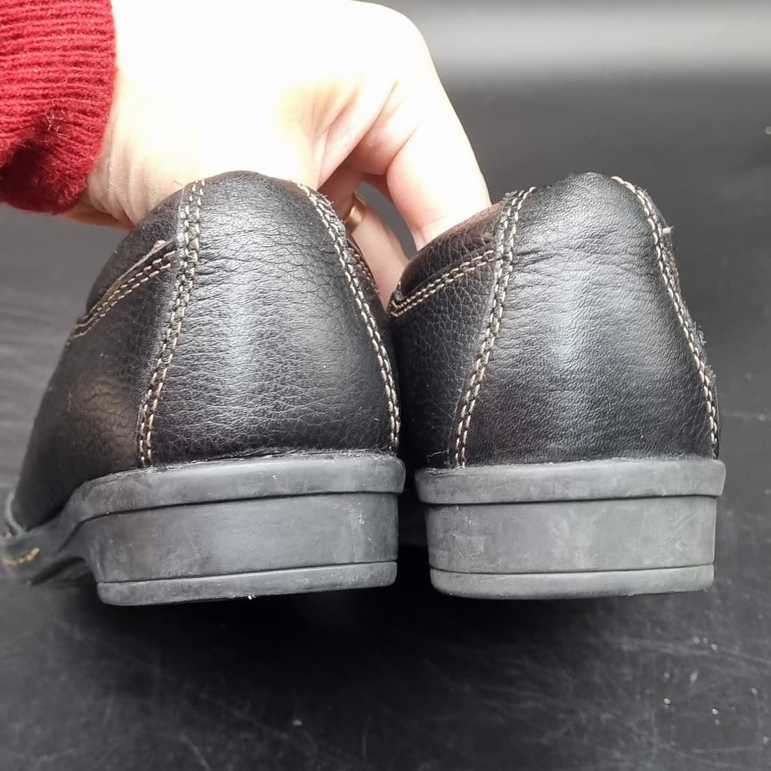 클락스 여성블랙단화 8m 250 상품이미지4