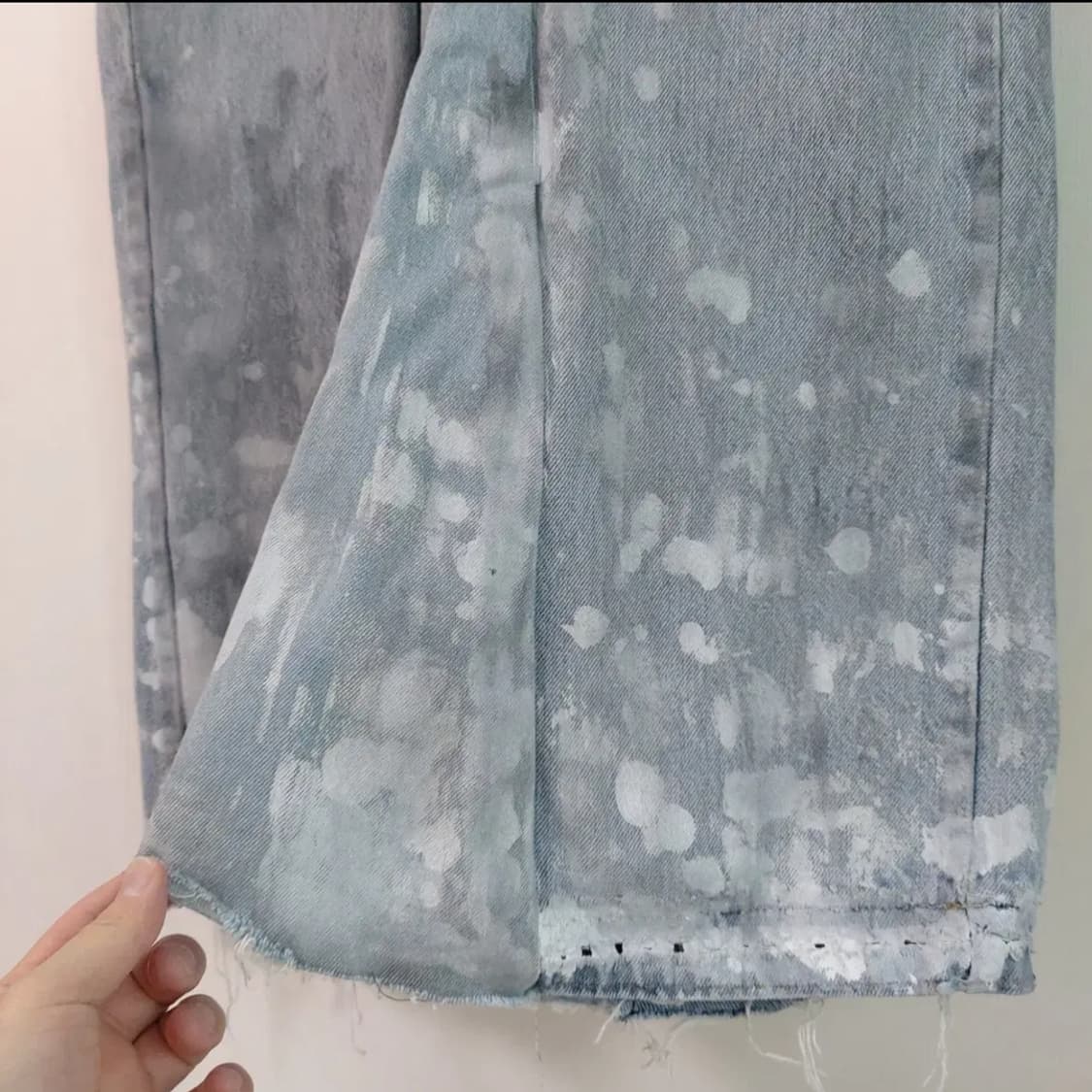 빈티지 리바이스 505 벨바텀 디스트레스드 상품이미지4