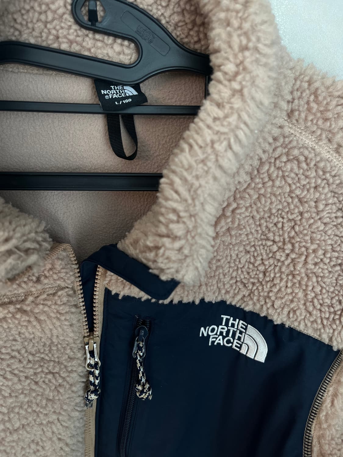 노스페이스 뽀글이 플리스 자켓 후리스 베이지 [100] 상품이미지5