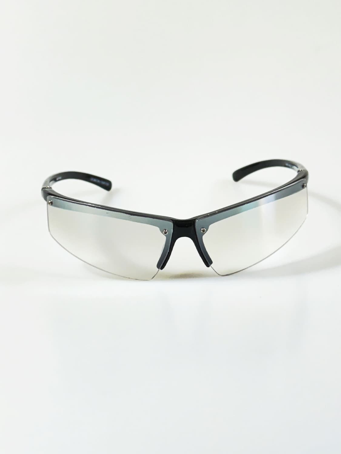 90s DOMON 무테 쉴드 프레임 투명 틴트 빈티지 선글라스 상품이미지2