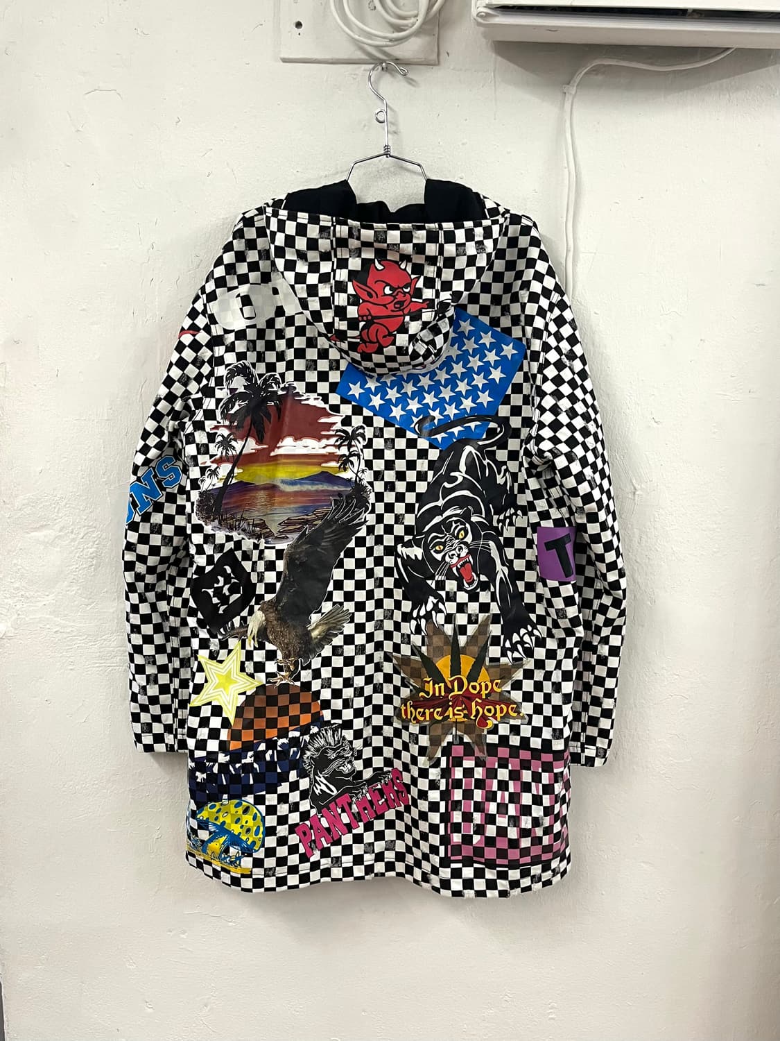 아미리 컬렉션 체크보드 파카 코트 상품이미지10