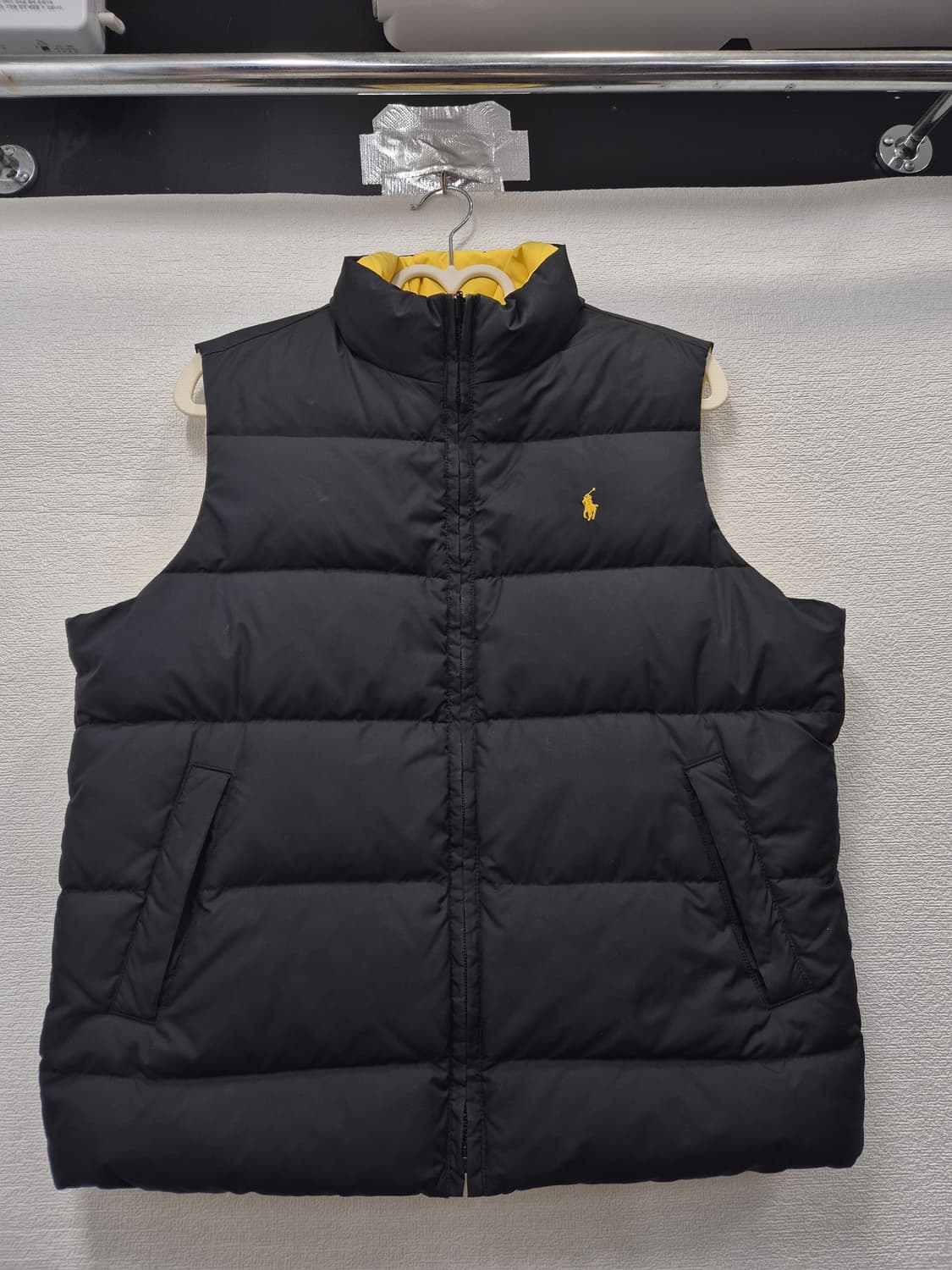 폴로 양면 블랙 패딩 조끼 / 55(정품) 상품이미지1