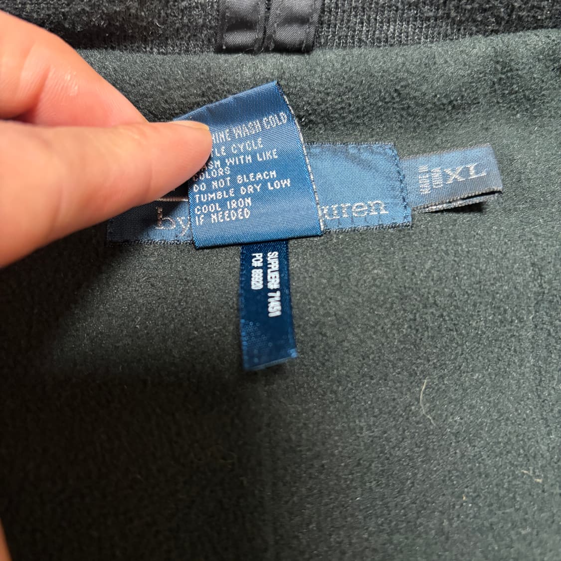 황금사이즈)폴로 랄프로렌 레드포니 블루종 자켓 상품이미지4