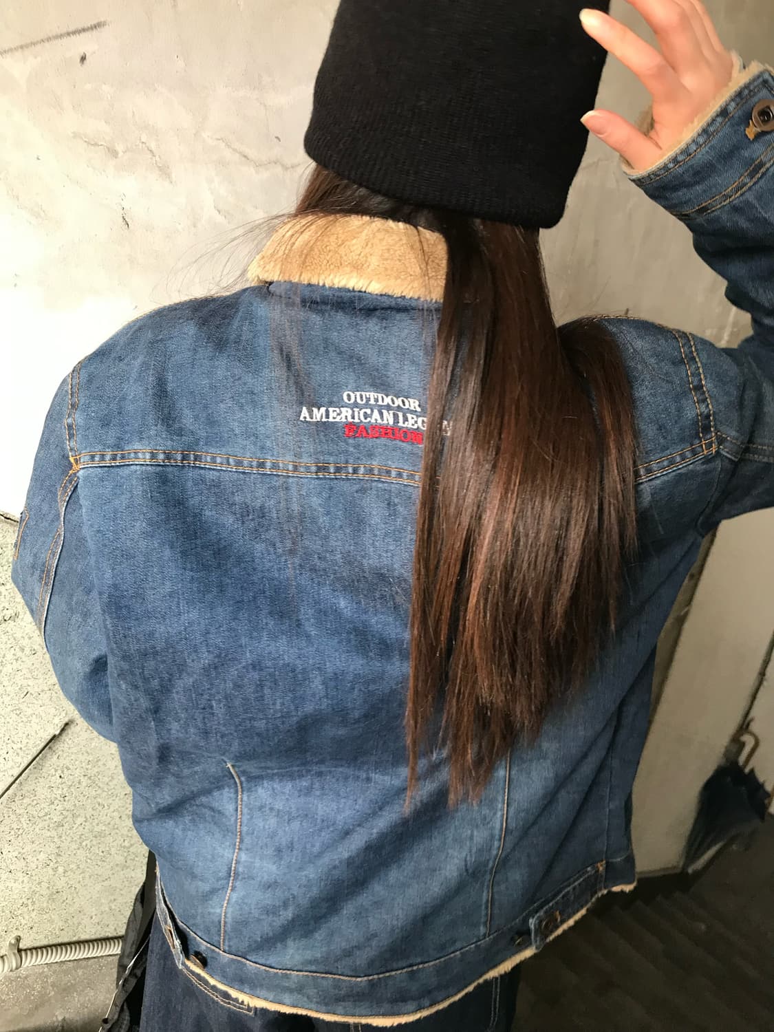 보아 안감 데님자켓  상품이미지5