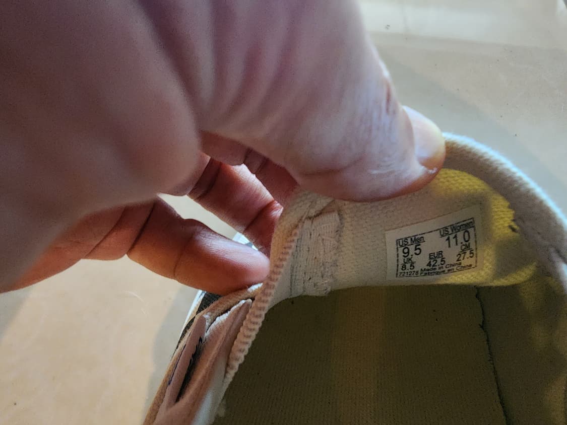 Vans 반스 체커보드 275mm 팝니다. 스니커즈 상품이미지8